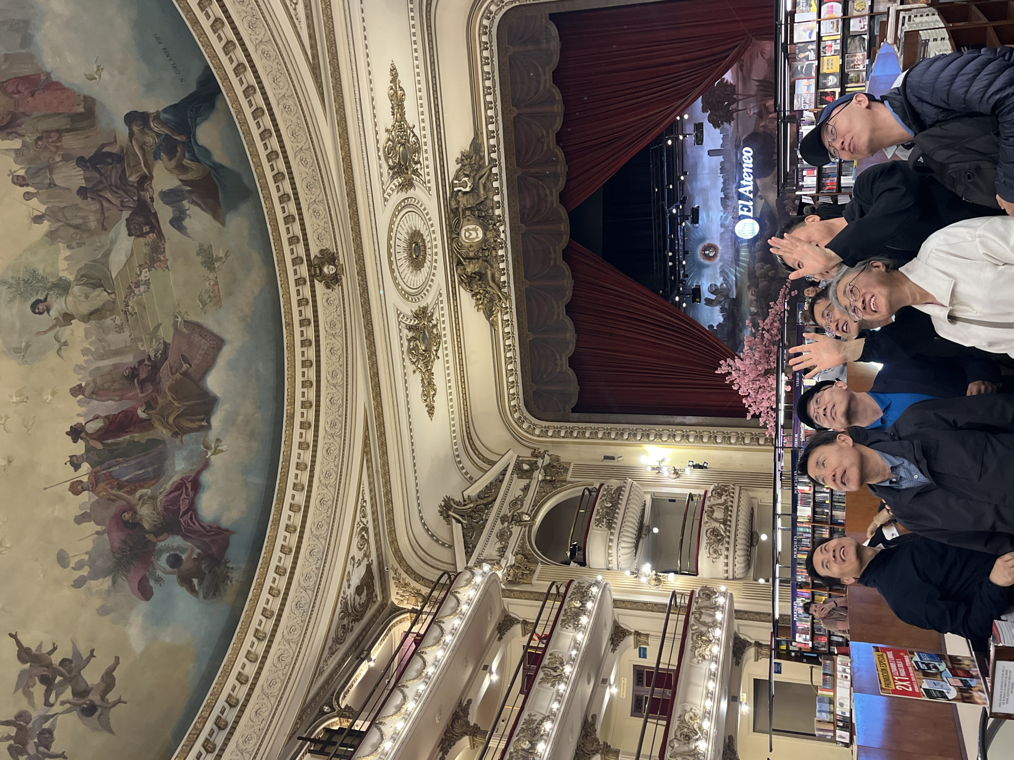 Visitors capture Buenos Aires' famous theatre-turned-bookstore architectural grandeur