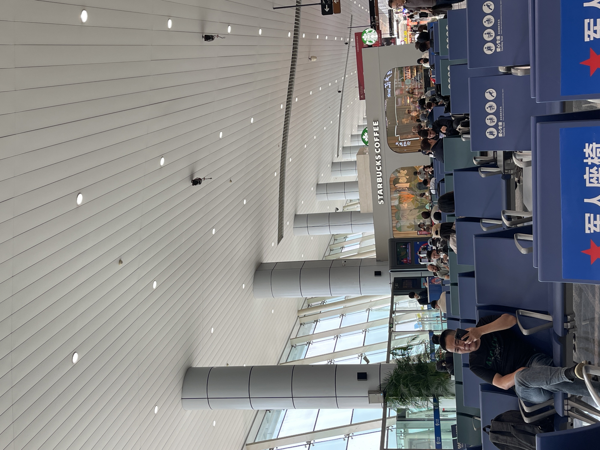 Quiet early morning scenes documented at Yiwu Airport terminal