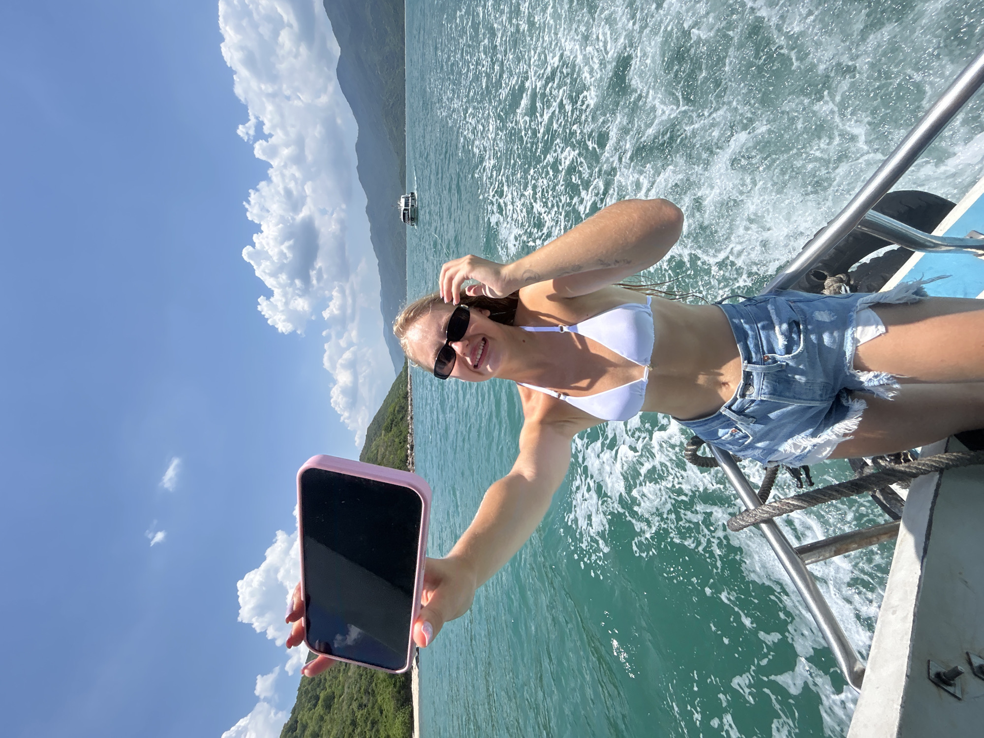 Boat day selfies off the Nha Trang coast