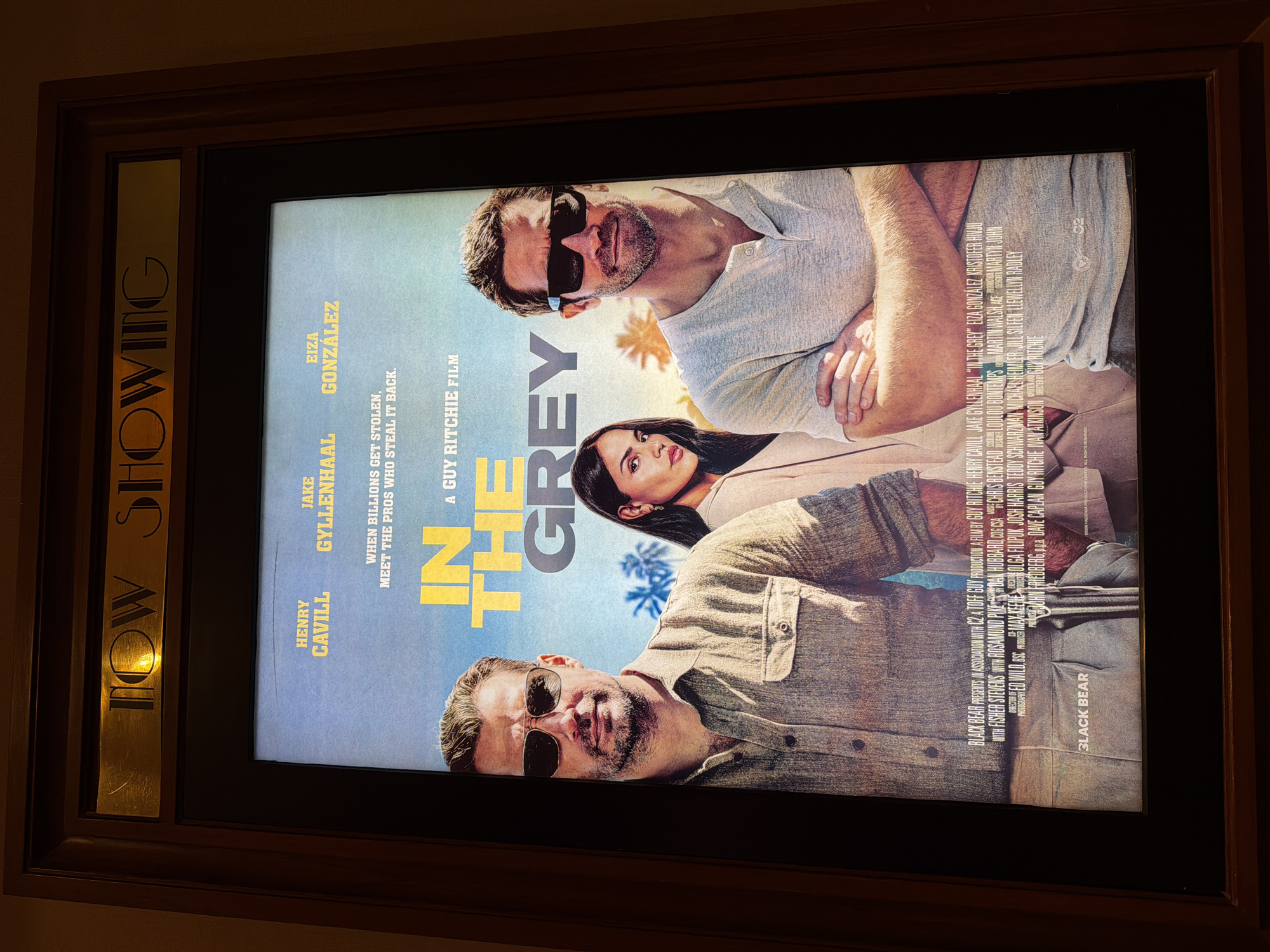 Guy Ritchie Film Poster Featuring Cavill, Gyllenhaal Photographed