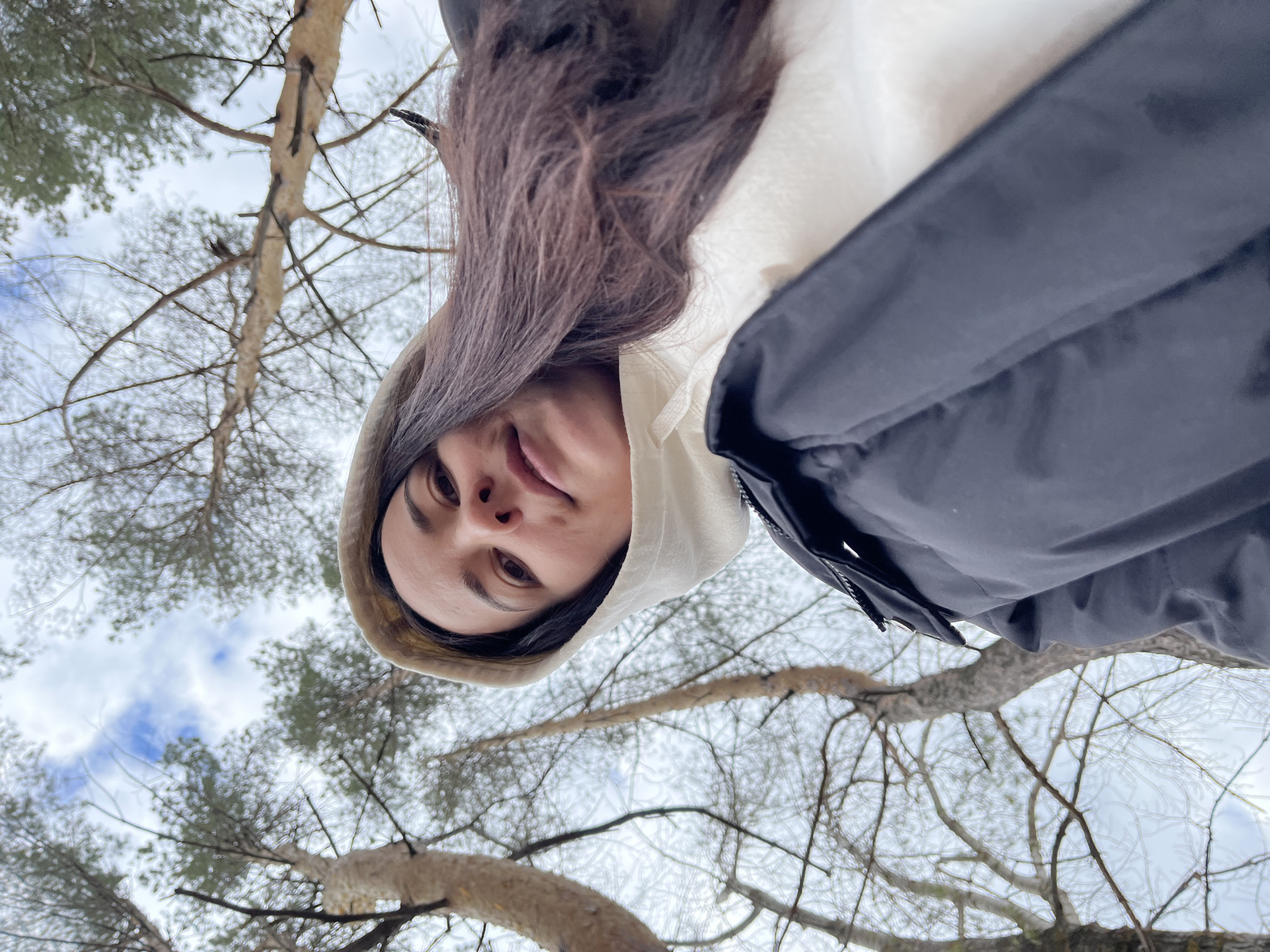 Portrait session captured in Chaikovsky park area
