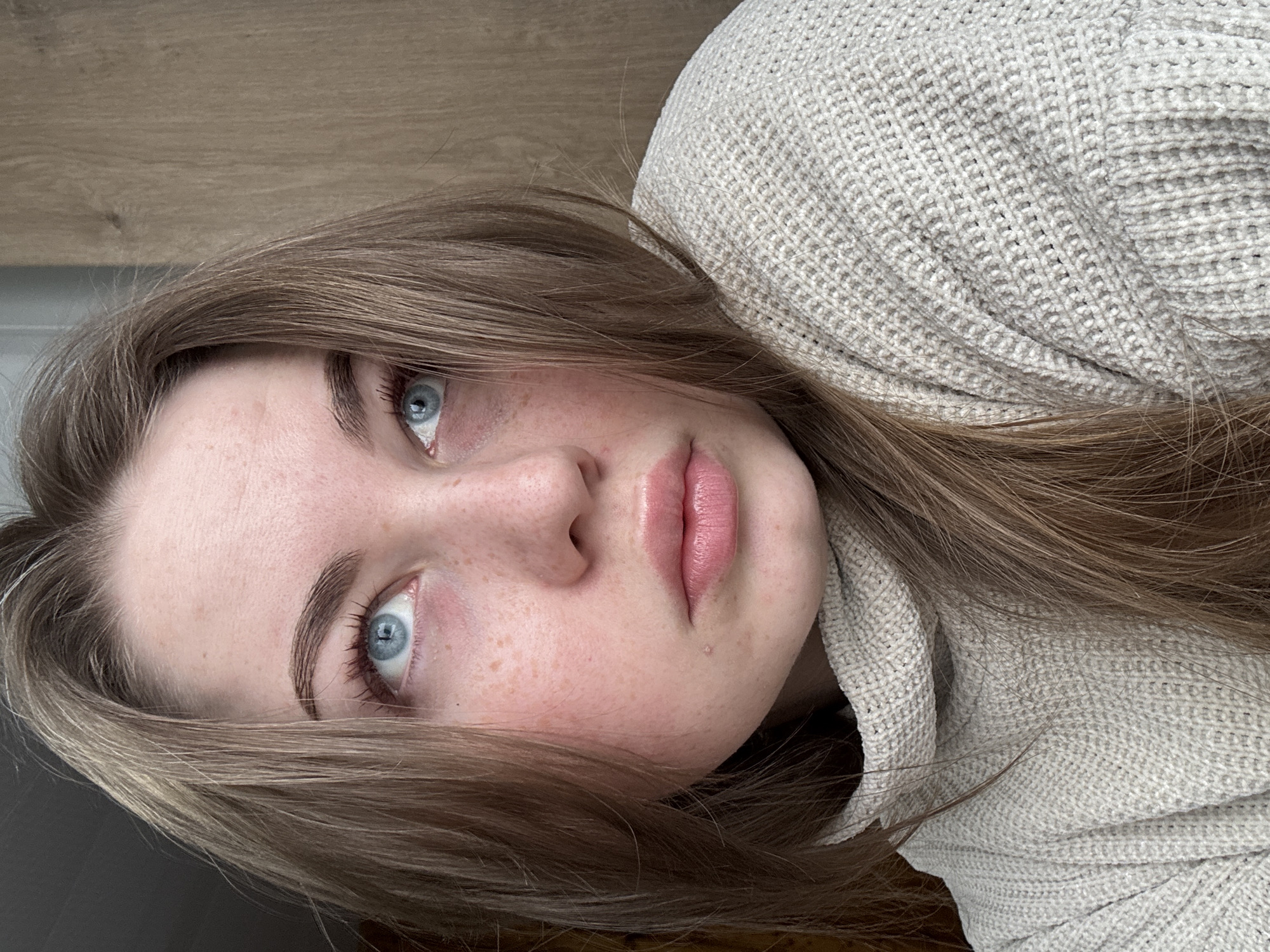 Portrait captured of young woman in Уральское, Russia