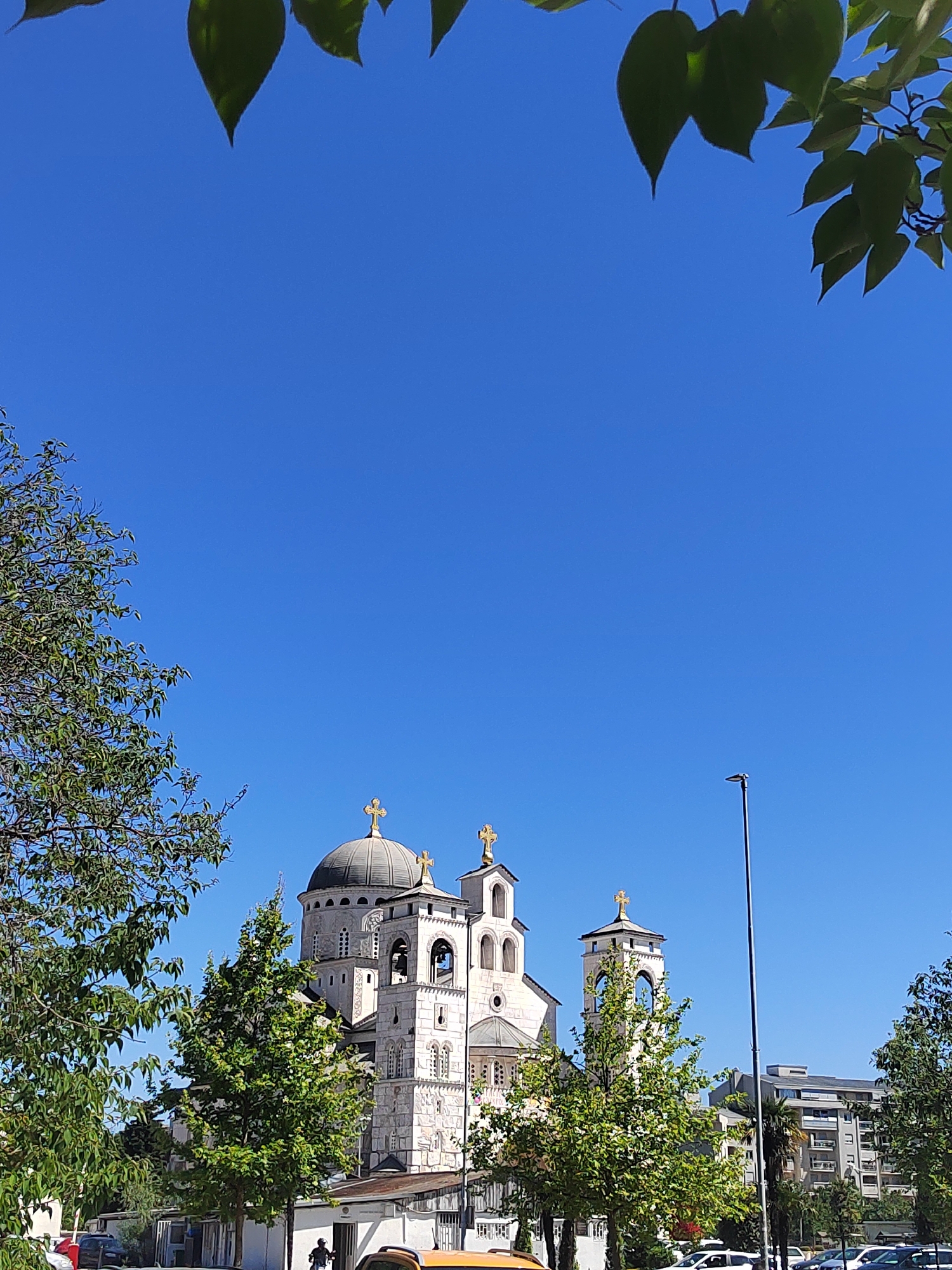 Cathedral of Resurrection documented in Podgorica, Montenegro