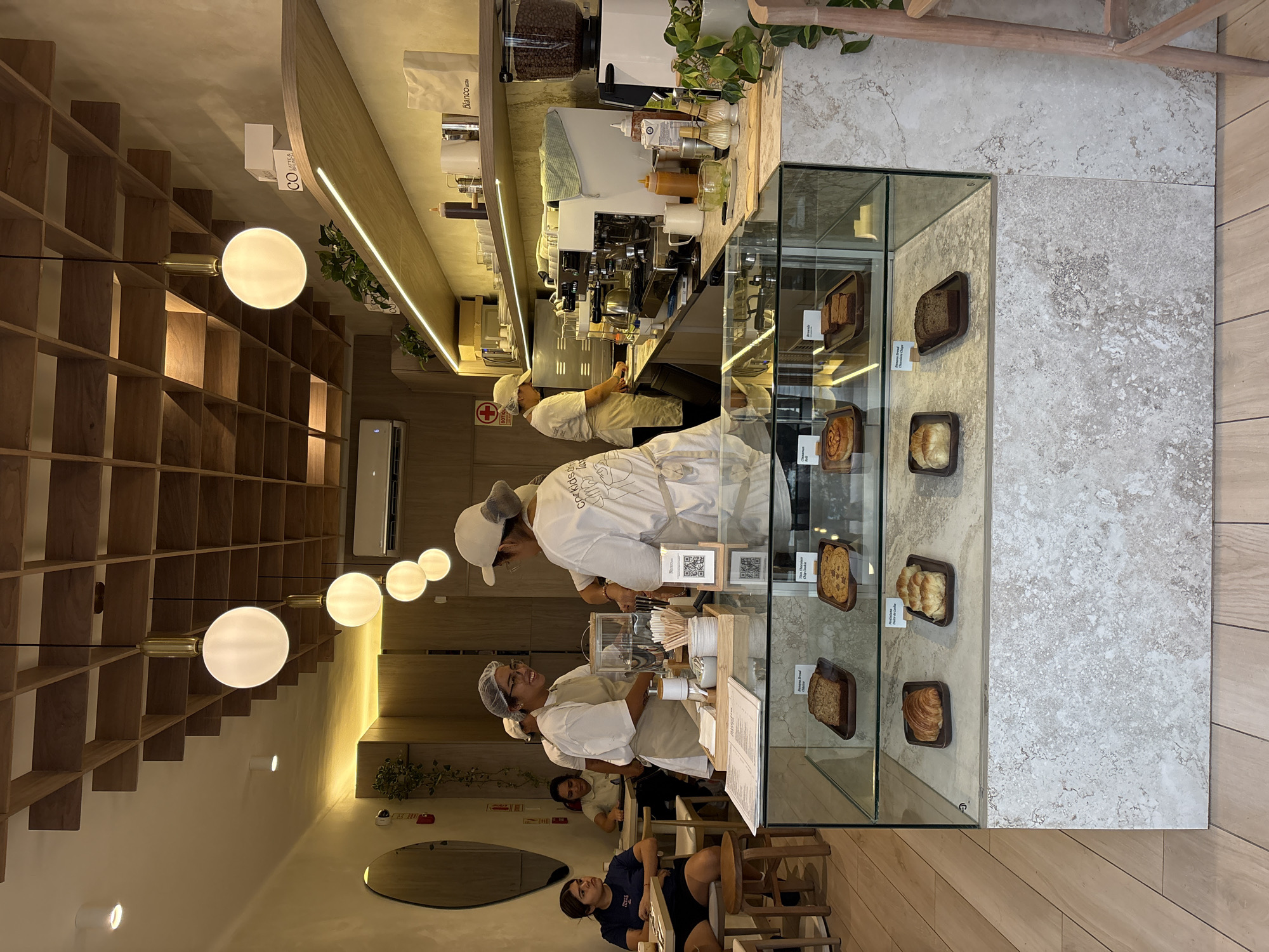 Coffee shop visit in San Isidro featuring specialty drinks