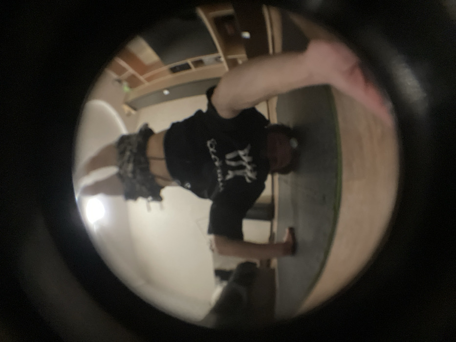 Person documents yoga session and casual moments in Krasnoyarsk