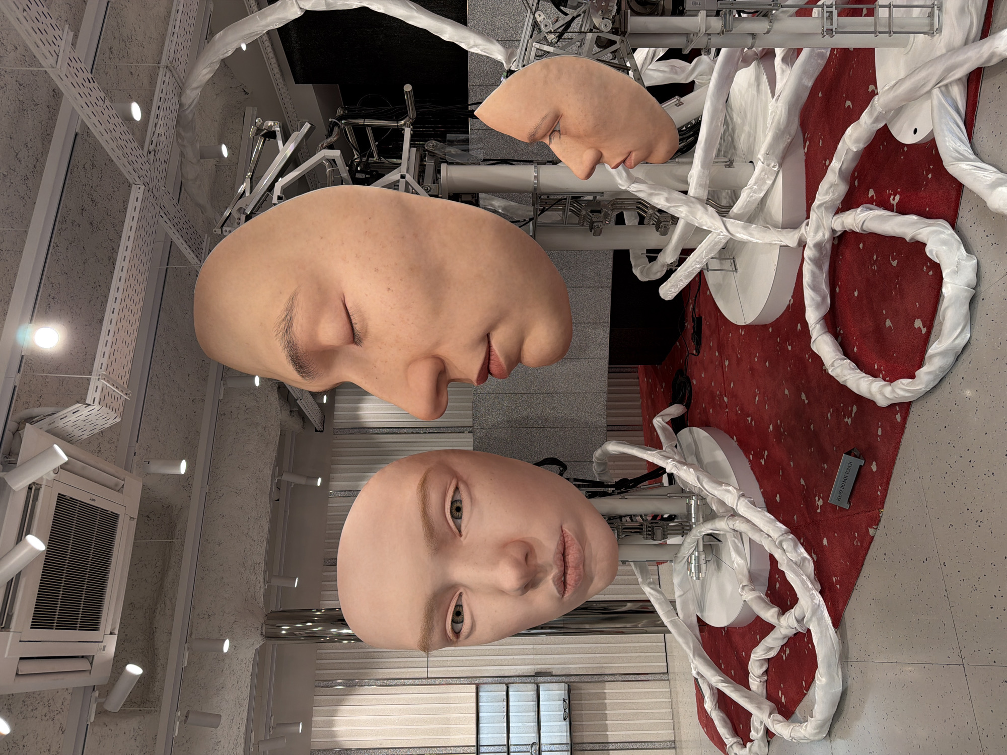 Street-level Paris: surreal face sculptures and a Gentle Monster storefront