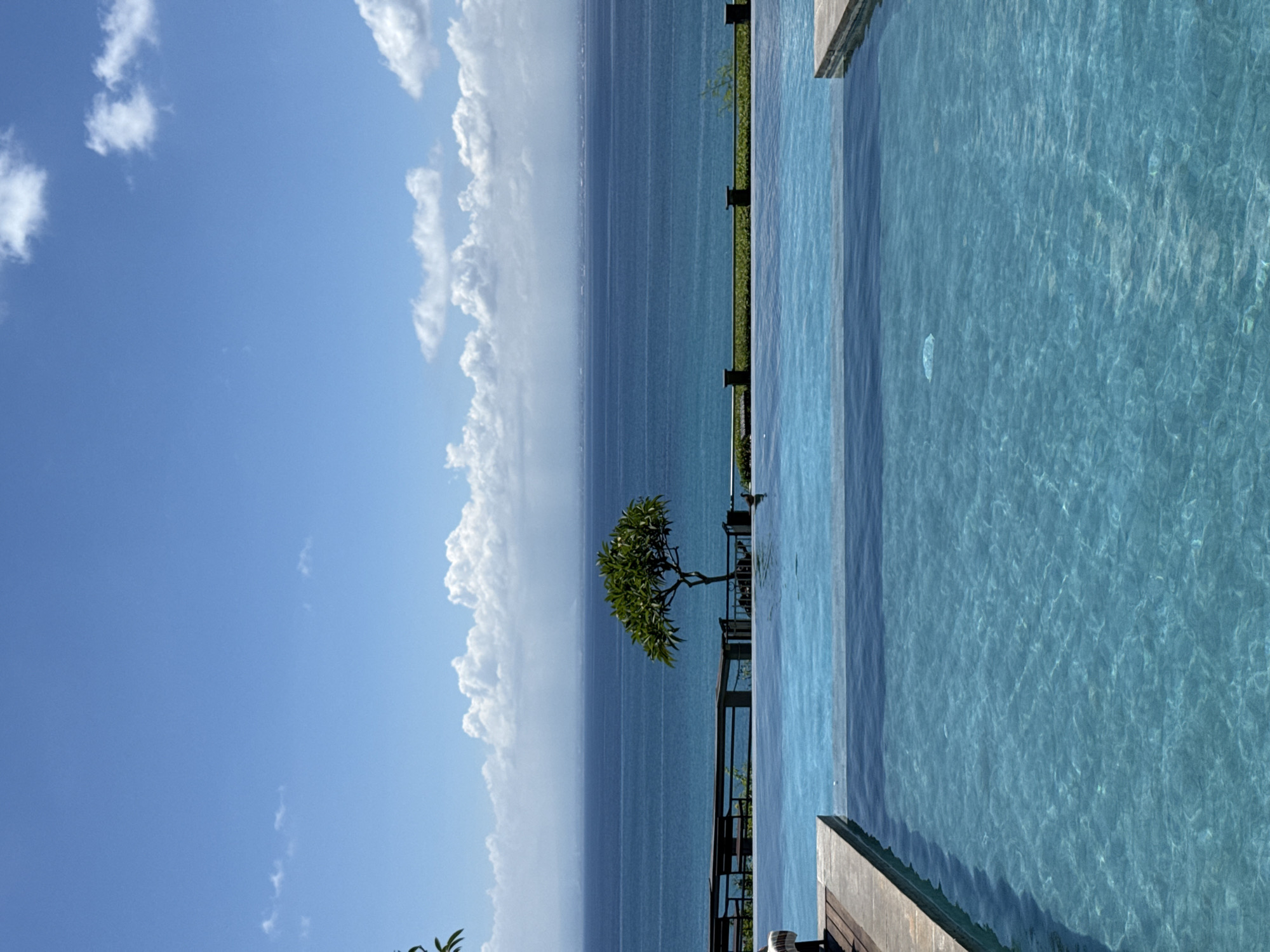 Dawn tropical resort scenes captured in Kuta Selatan, Indonesia