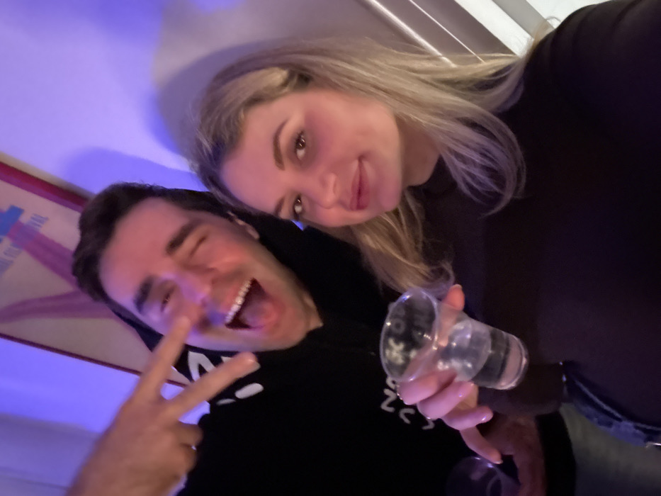 House party with DJ performance documented in Tel Aviv