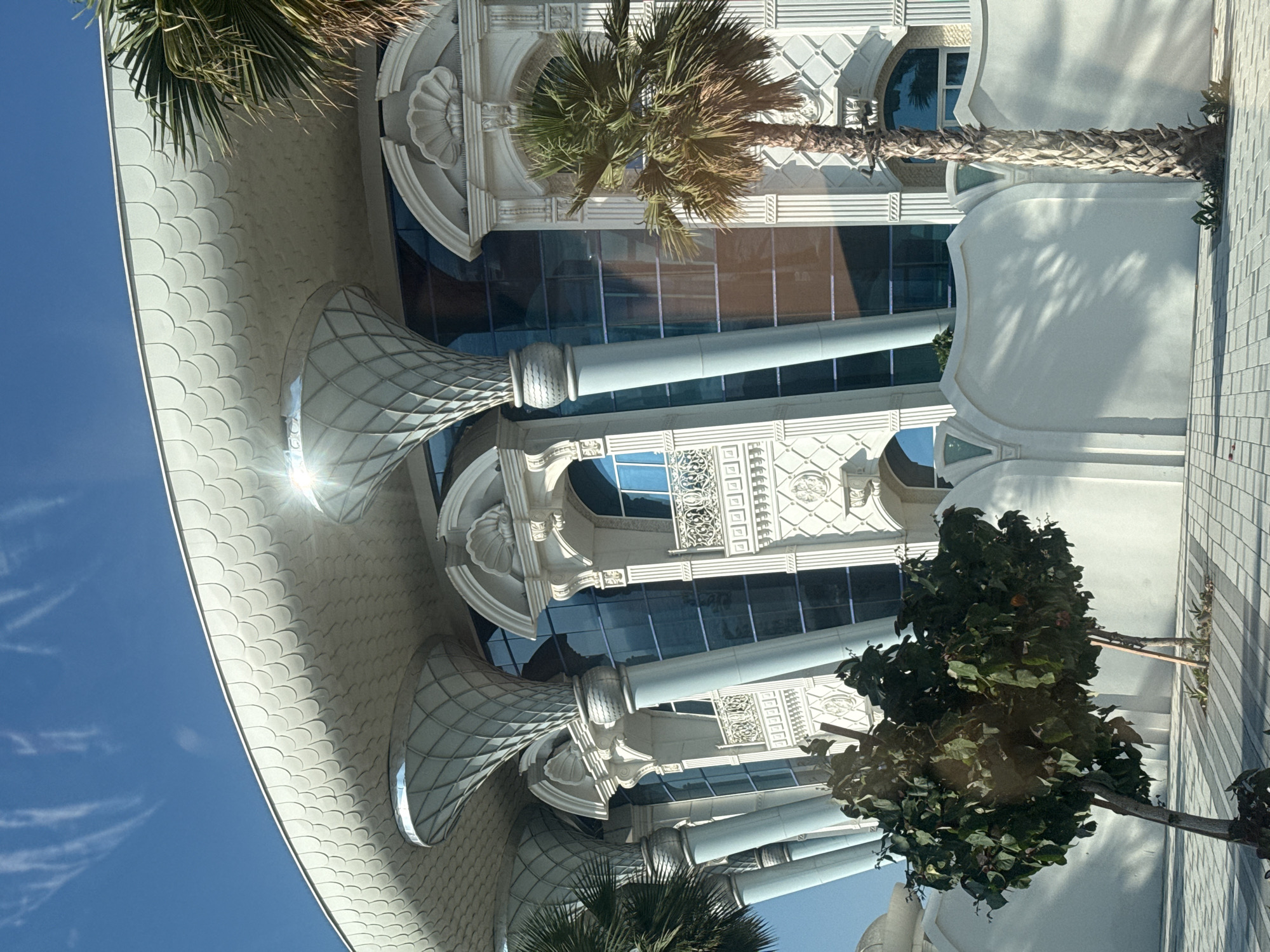 Dubai architecture, skyline views, and beach scenes