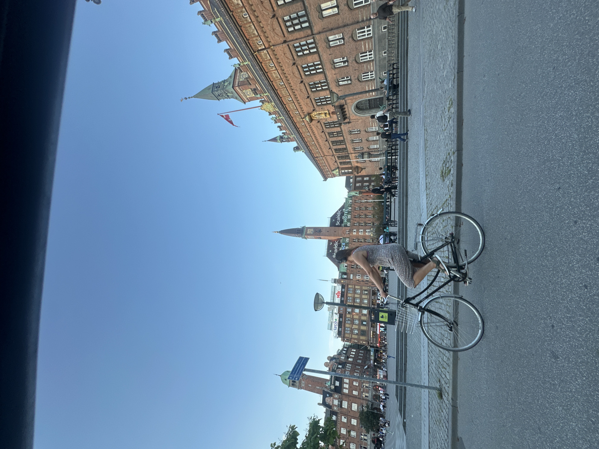 En route to dinner at Søpavillonen, Copenhagen
