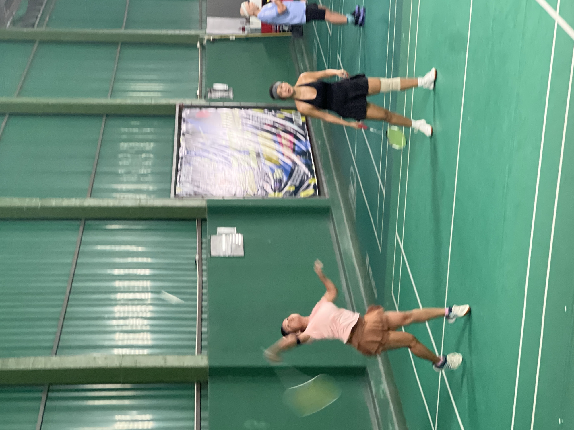 Badminton tournament organized at indoor court in Thailand