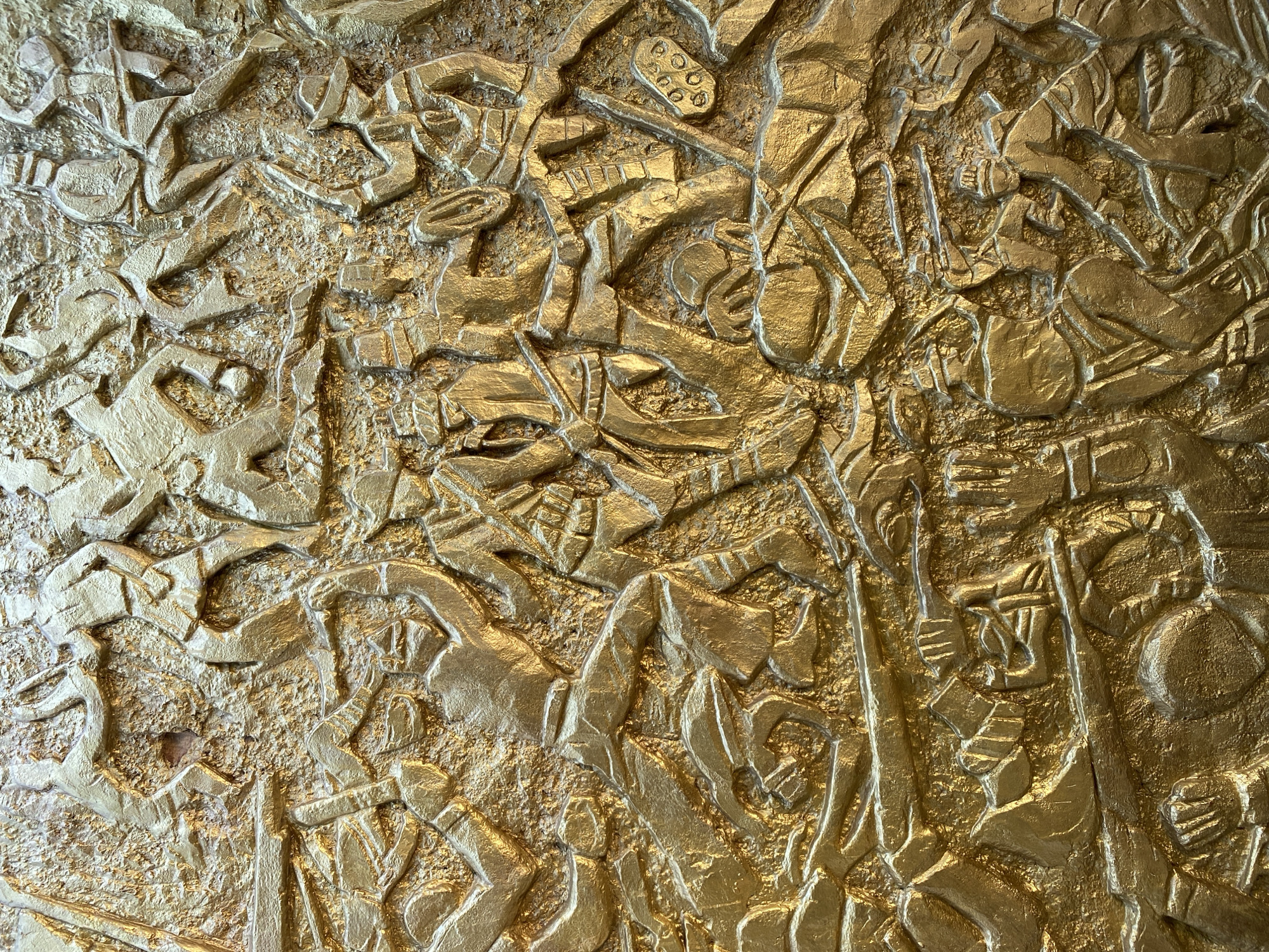 Thai heritage site visit with golden reliefs, gardens, and fresh mangosteen