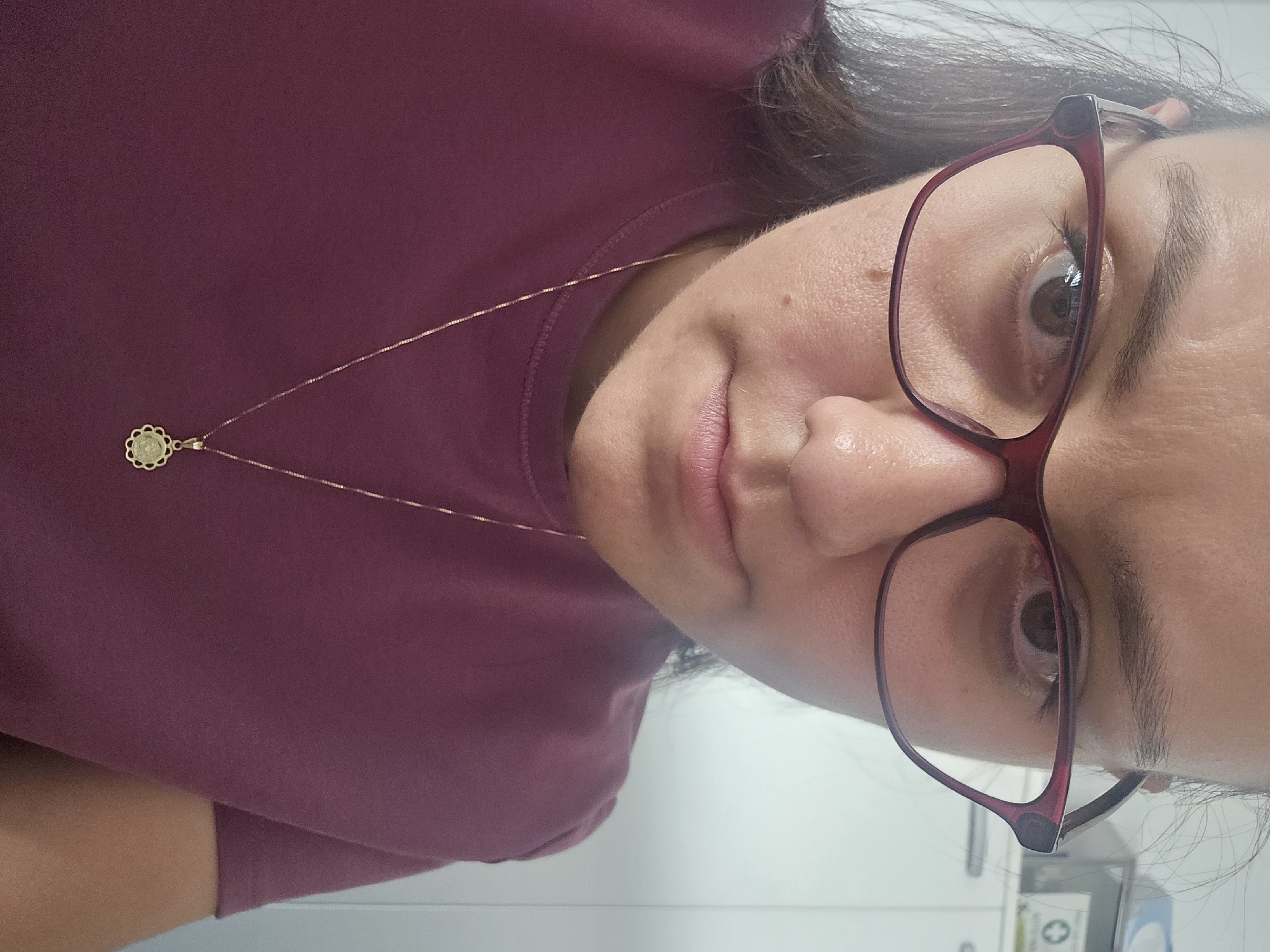 Morning selfie session at a laptop workspace in Bozhurishte
