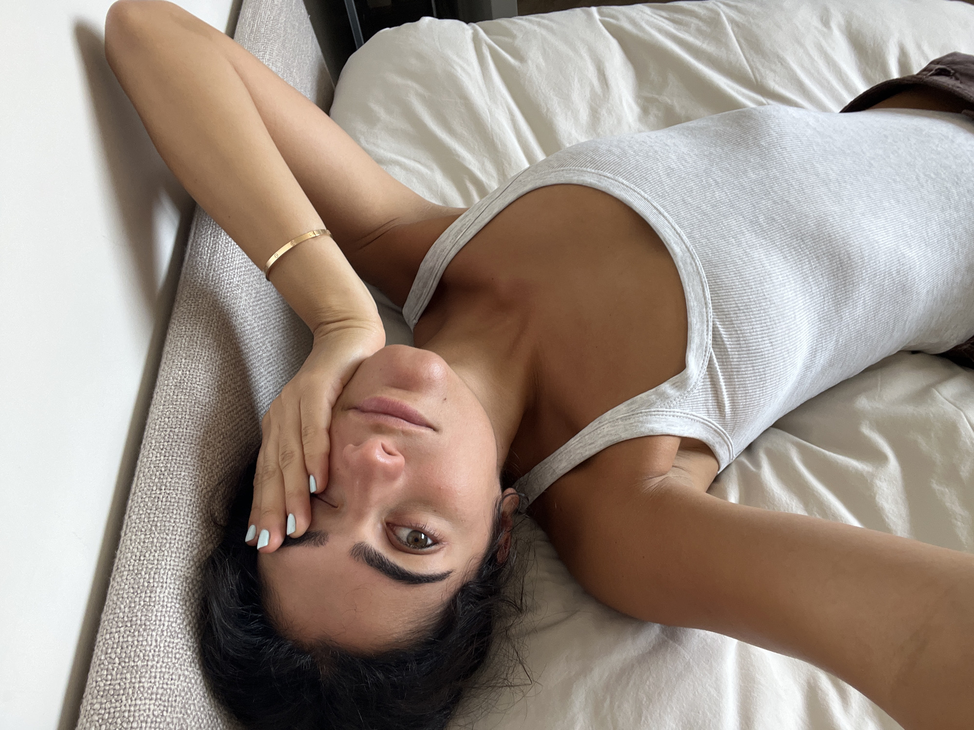 Resting and pasta in a Naples apartment, late morning