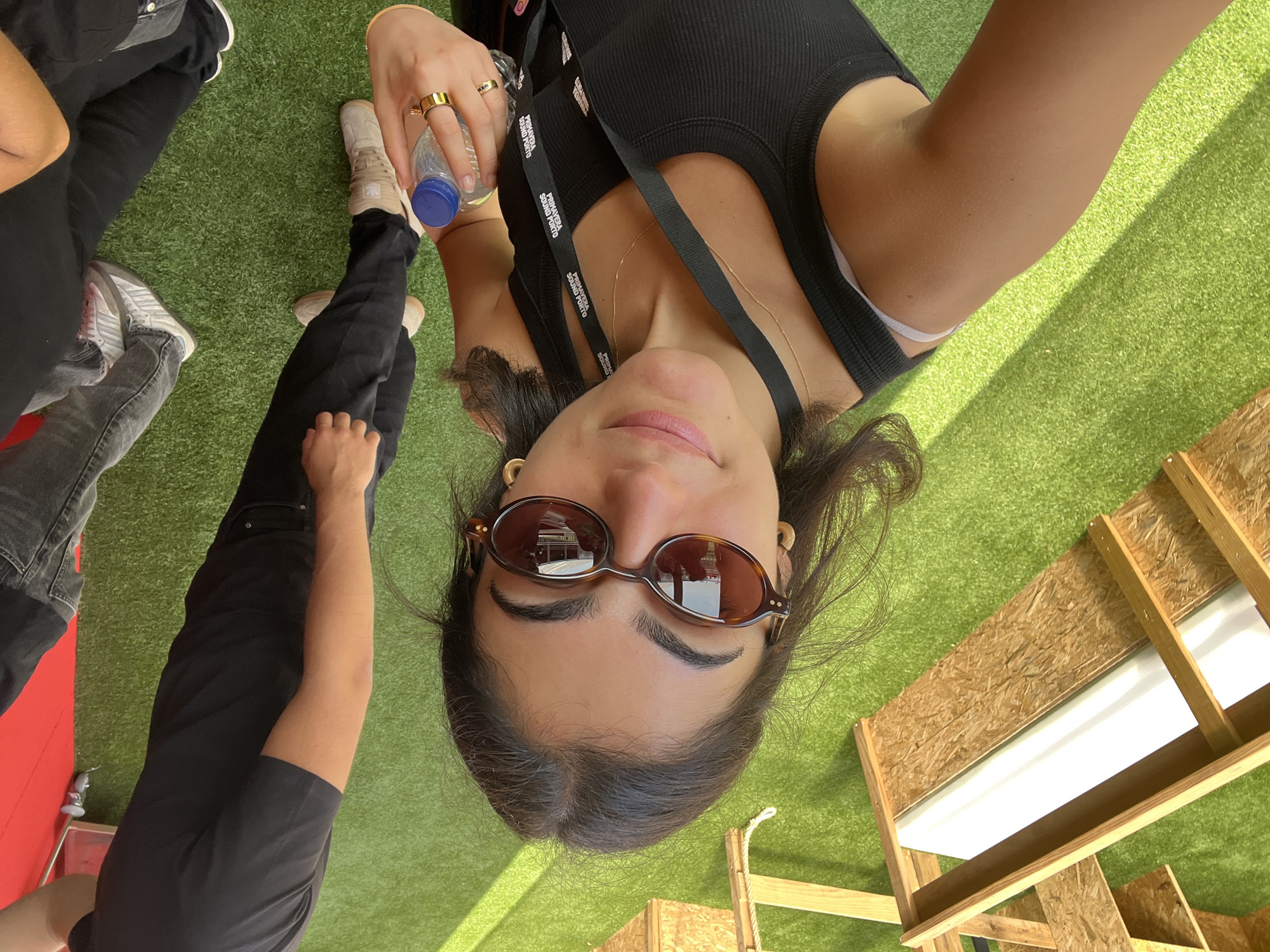 Social gathering at outdoor Porto venue