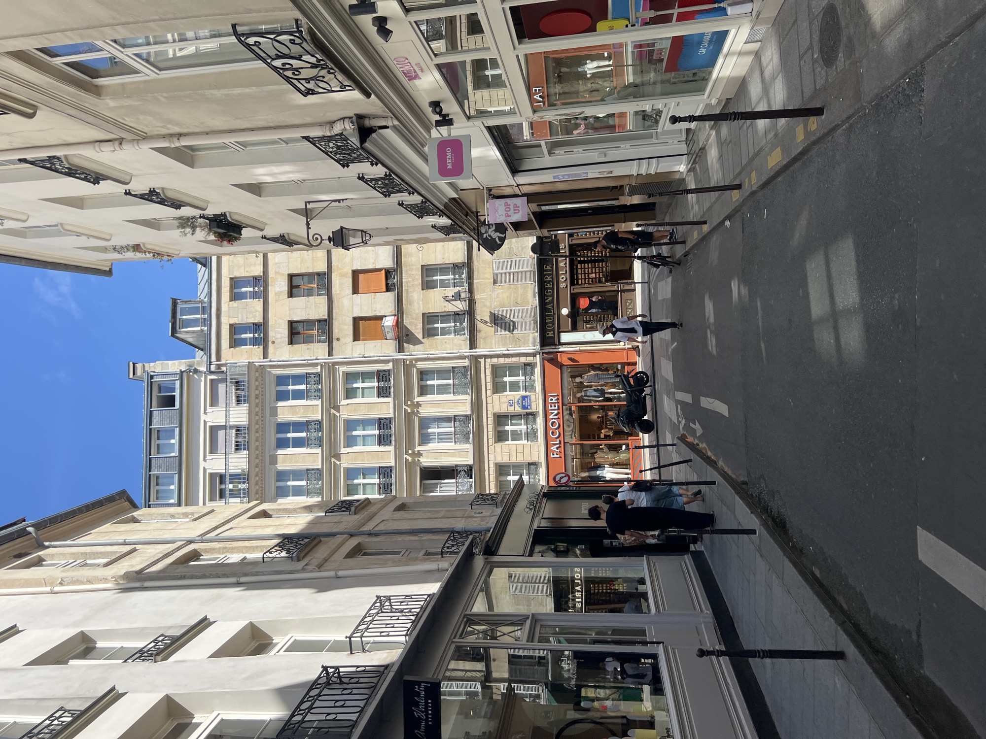 Wandering Marais streets past a bold Coach Play takeover