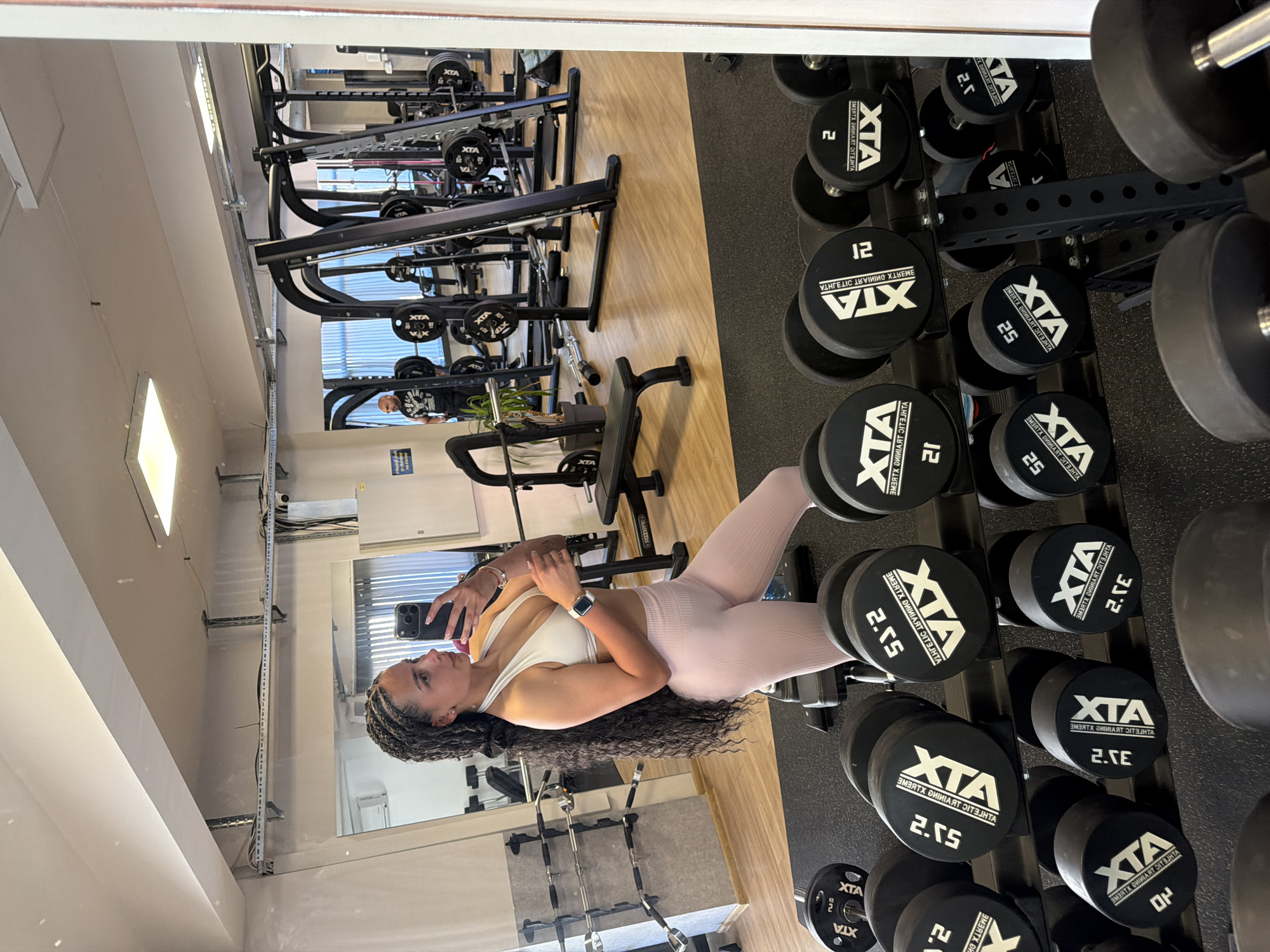 Gym session snapshots from a Gabrovo fitness center