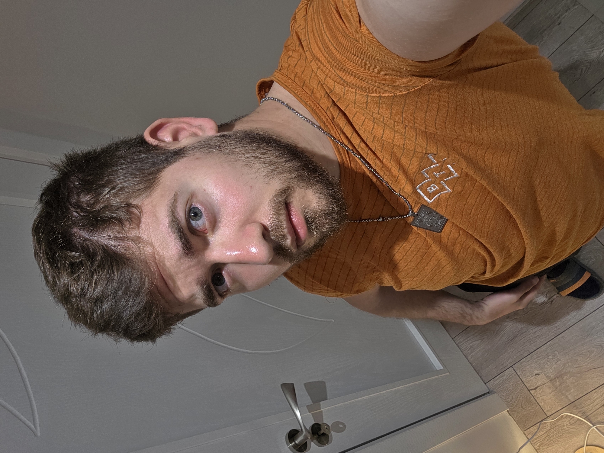 Man photographed twice in Bulgarian village wearing distinctive necklace
