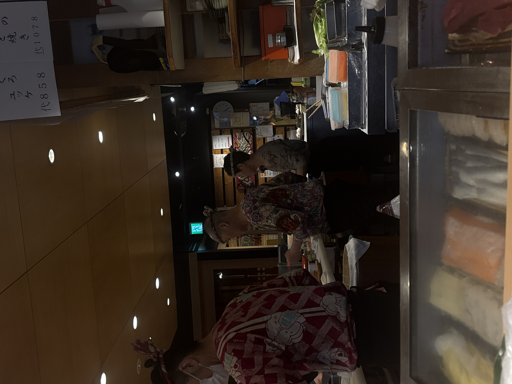 Traditional sushi dining experience documented in Kyoto restaurant