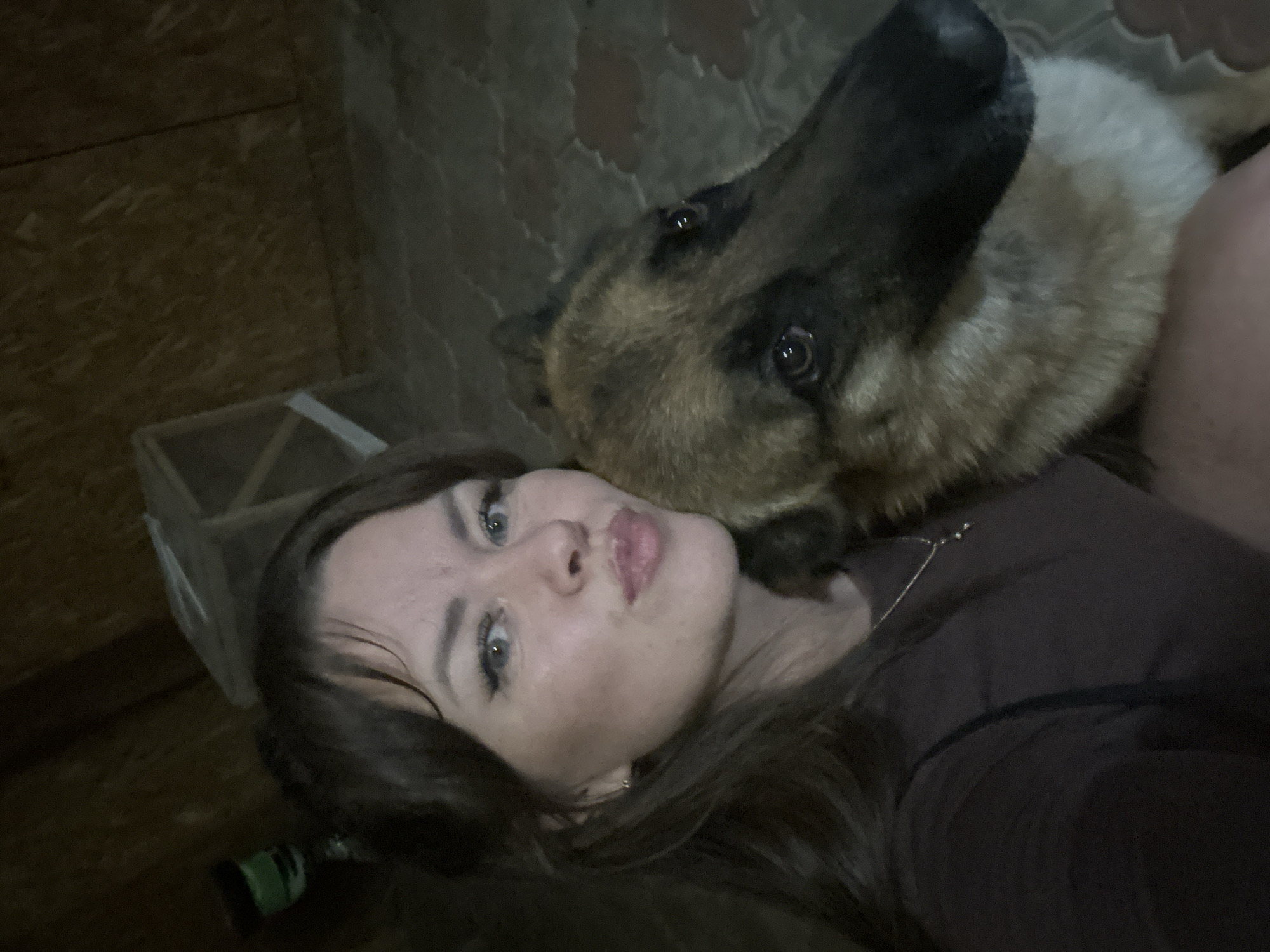 Evening out in Chaikovsky: selfies and a dog at the door
