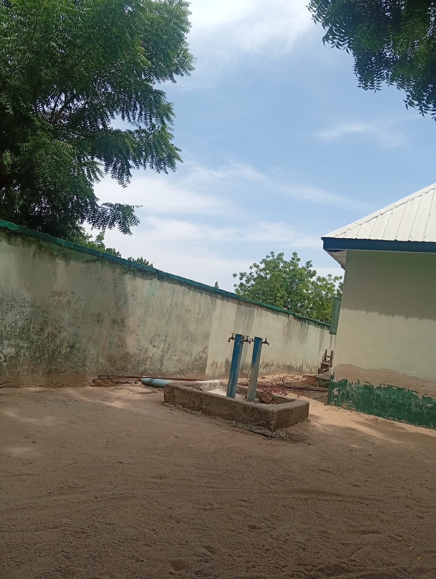 Inside a working health clinic in Gulak, Nigeria