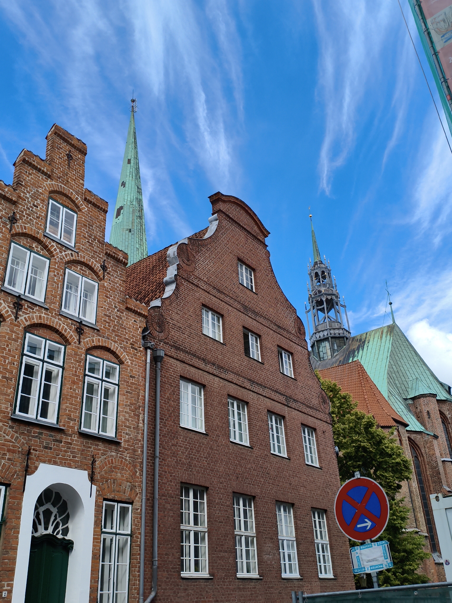 Morning stroll through Lübeck's Brick Gothic old town landmarks