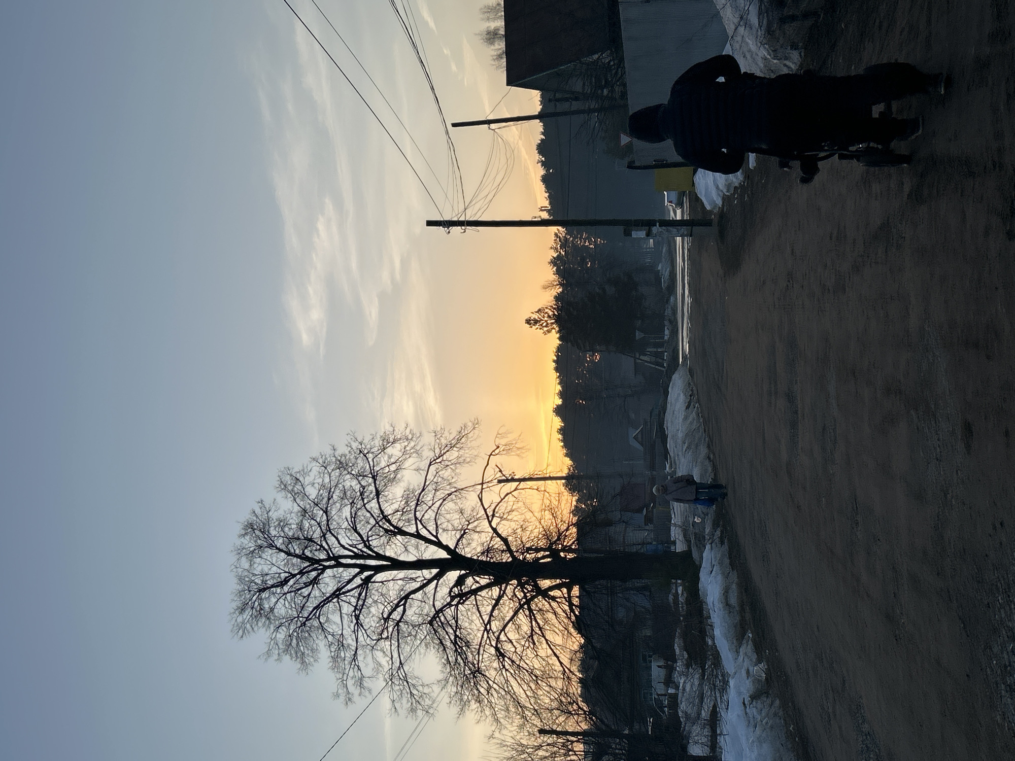 Afternoon snapshots capture daily life in Chaikovsky, Russia