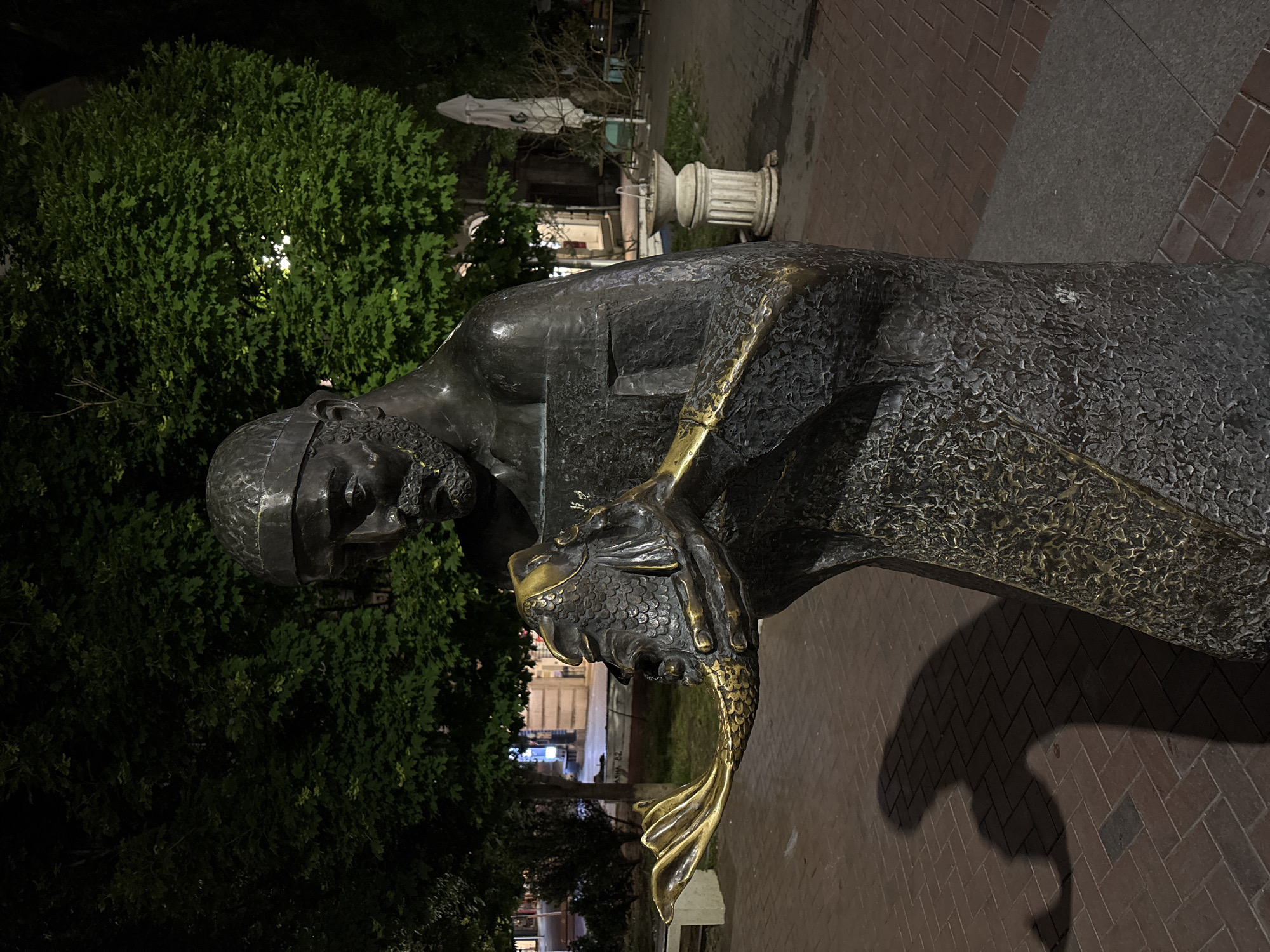 Evening scenes documented across Varna, Bulgaria streets and shops