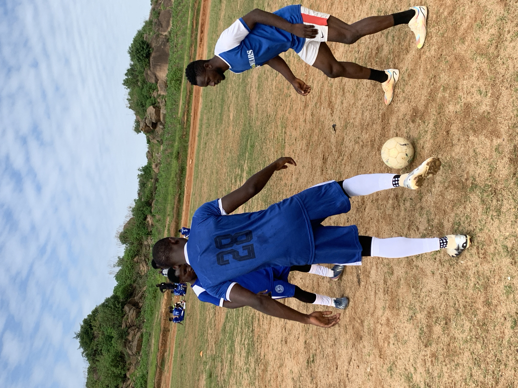 New Hope Football Academy trains on a rugged Jos pitch