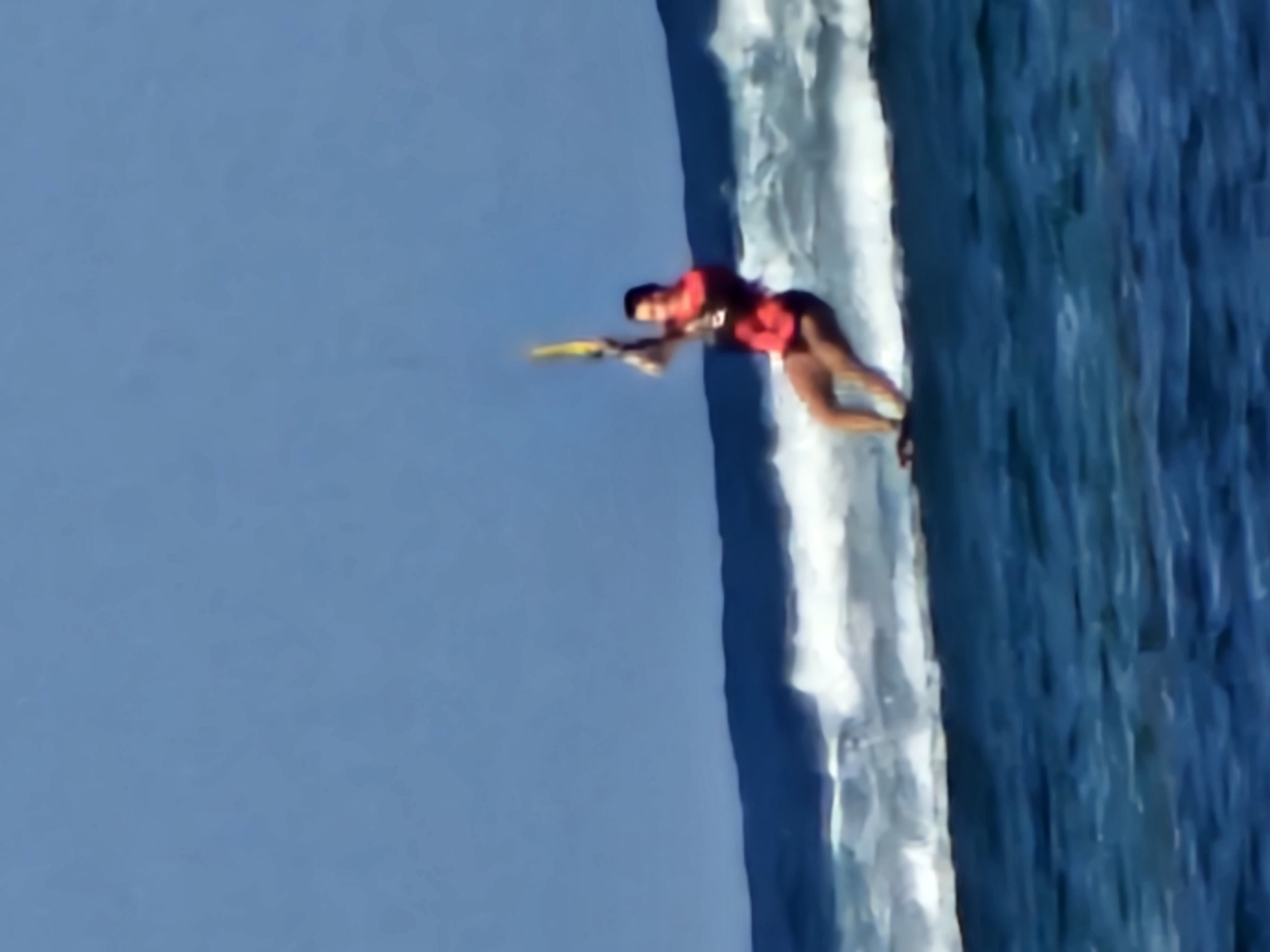 Kitesurfing and beach life at Sanur Beach, Bali