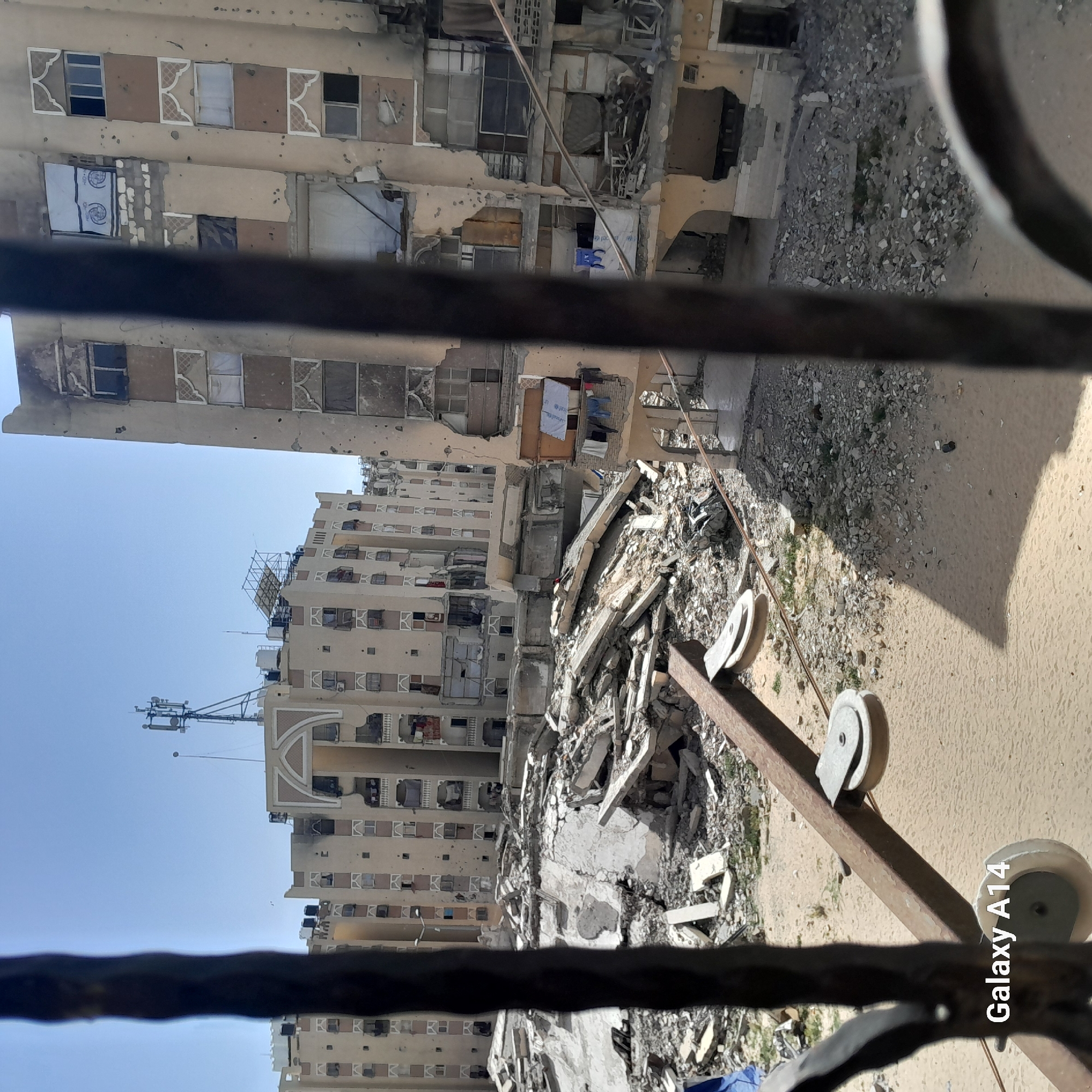 Witness documents damage and displacement camps in Khan Yunis