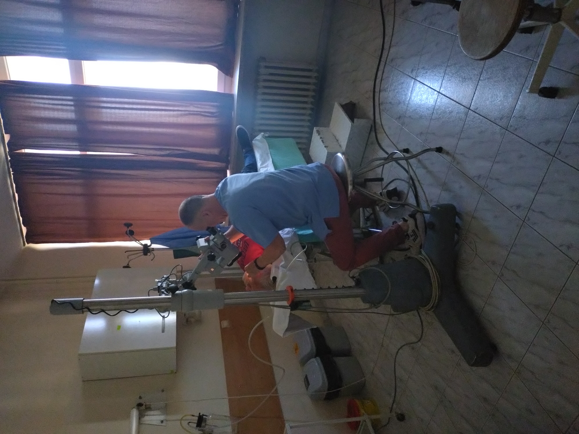 Healthcare workers document routine morning activities in Stara Zagora