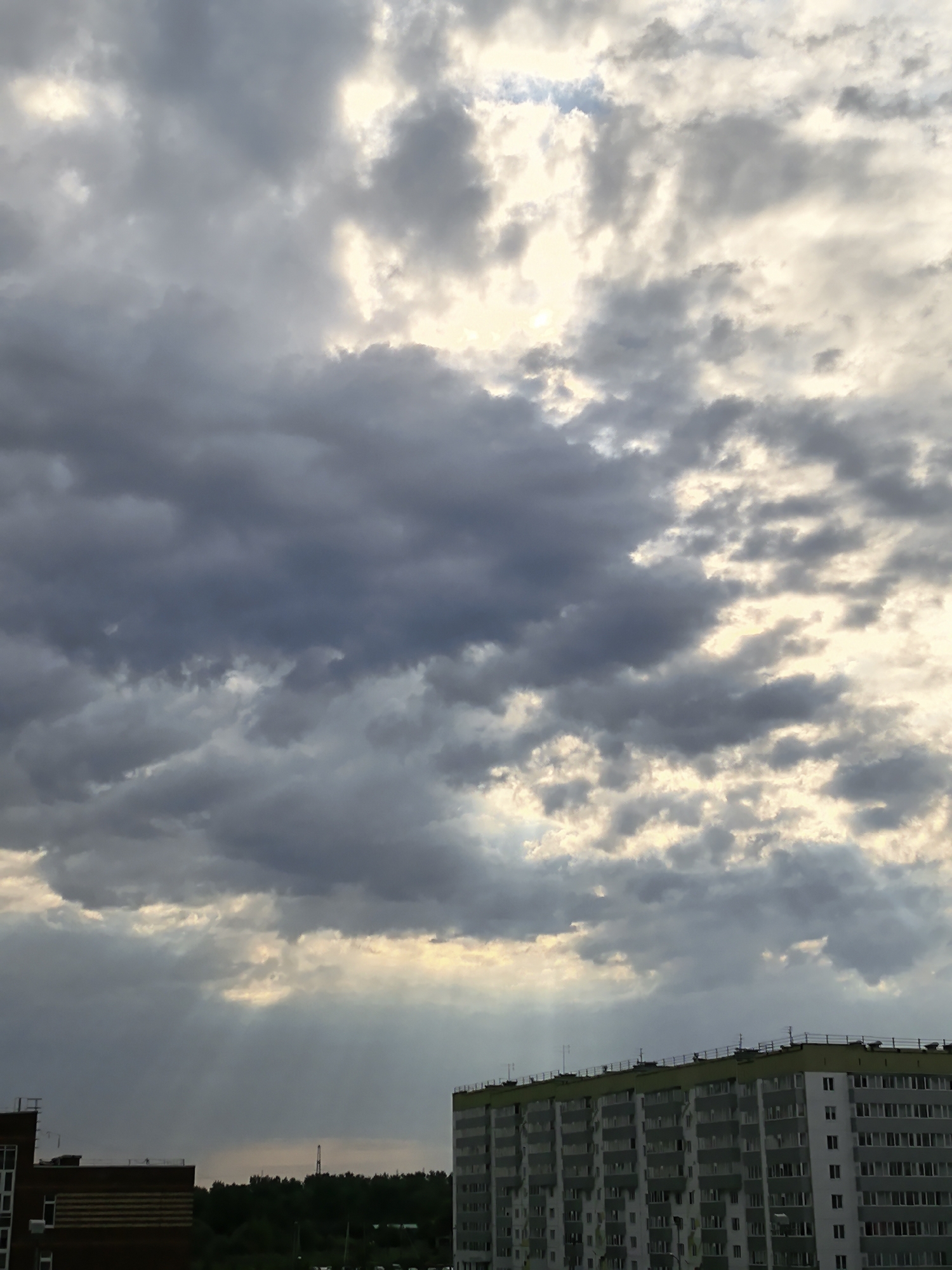 Quiet morning moments captured in Фролы, Russia residential area