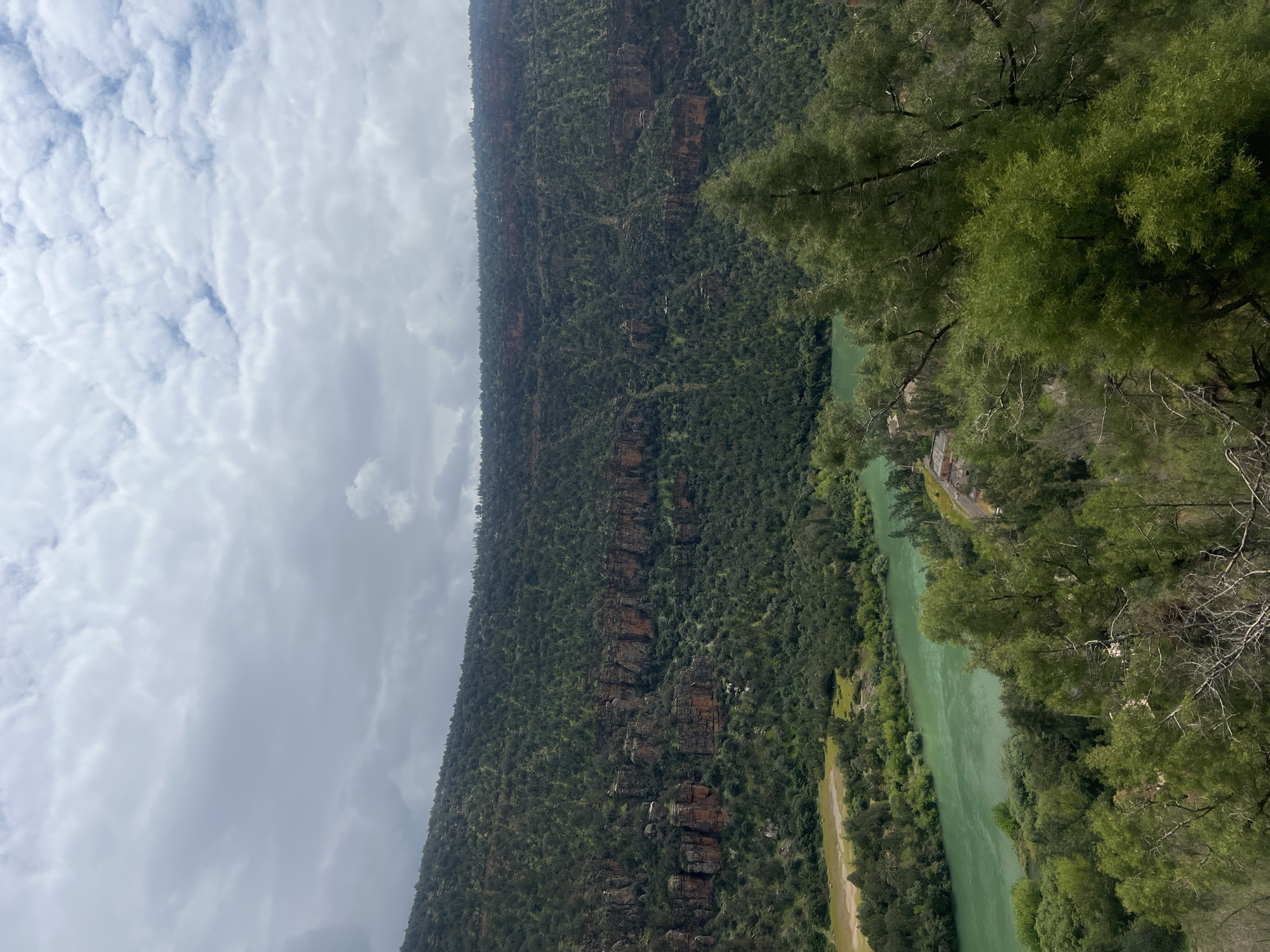 Witness documents Bin El Ouidane dam landscape in Morocco