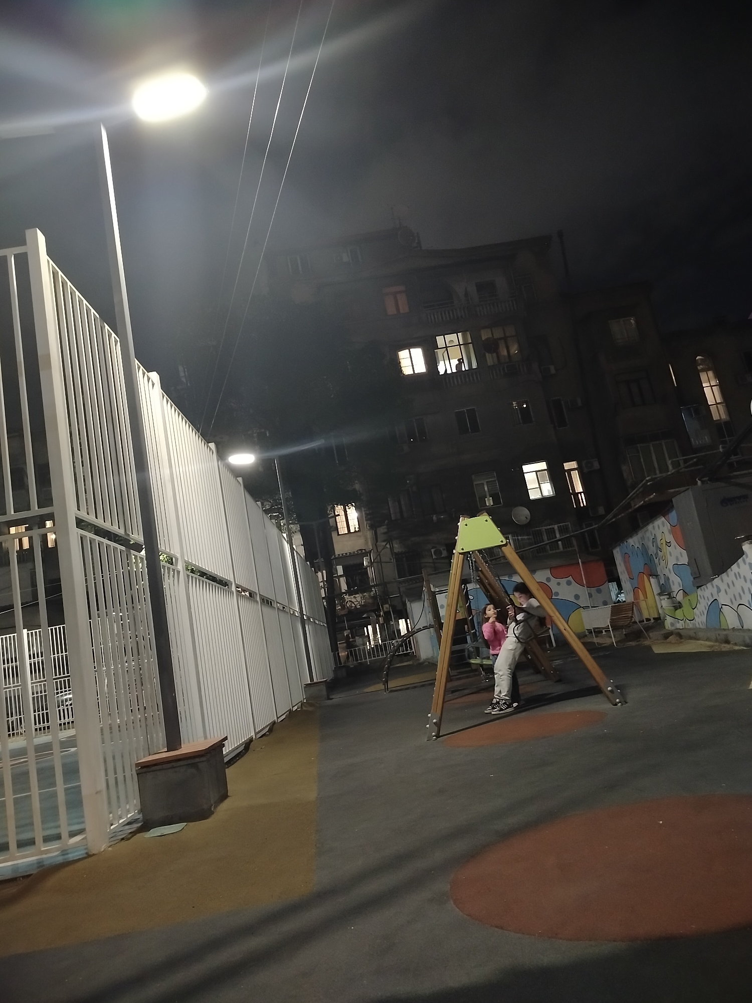 Evening scenes documented across Yerevan's public spaces and streets