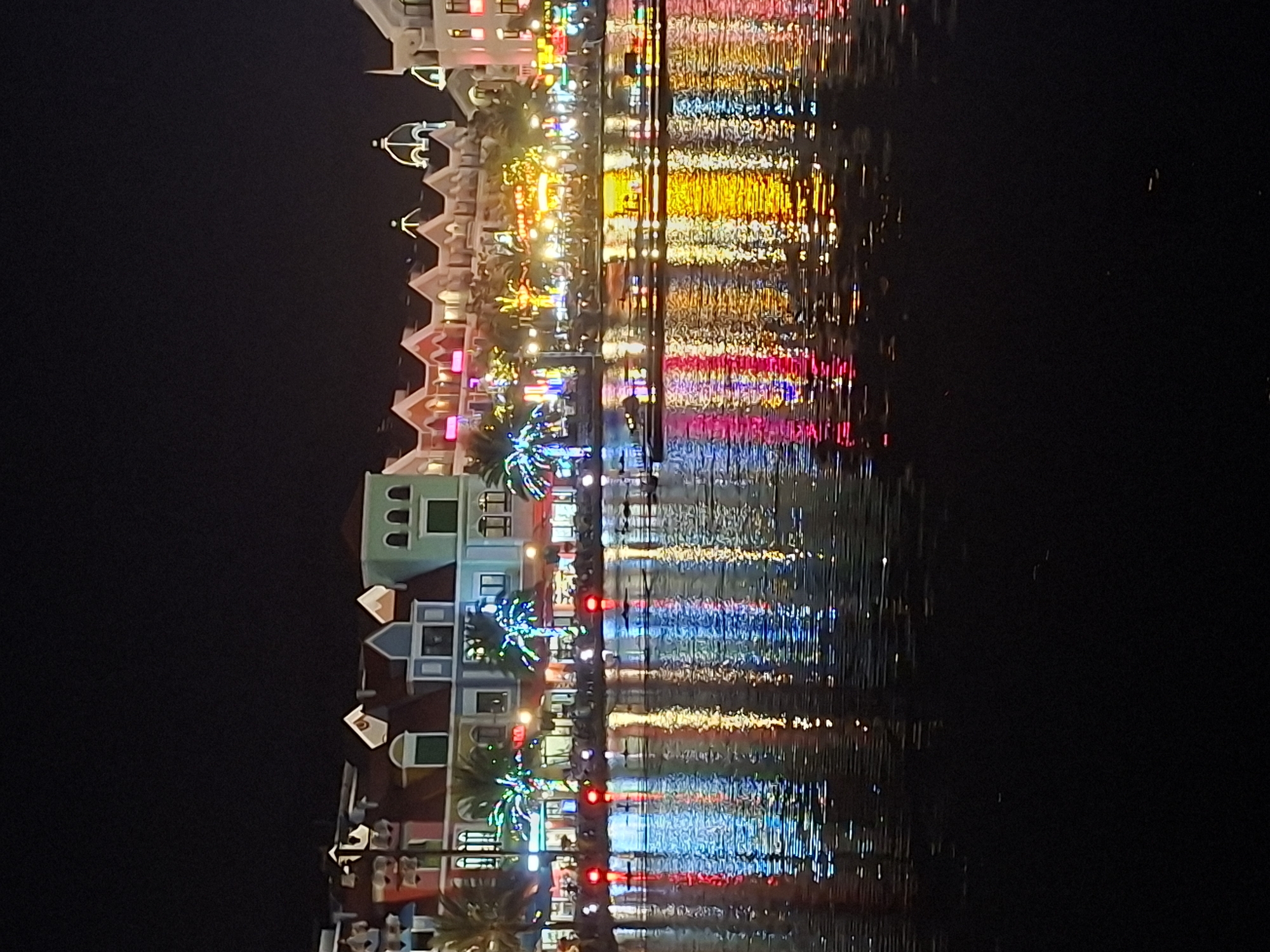 Sunset Town, Phú Quốc glowing at night