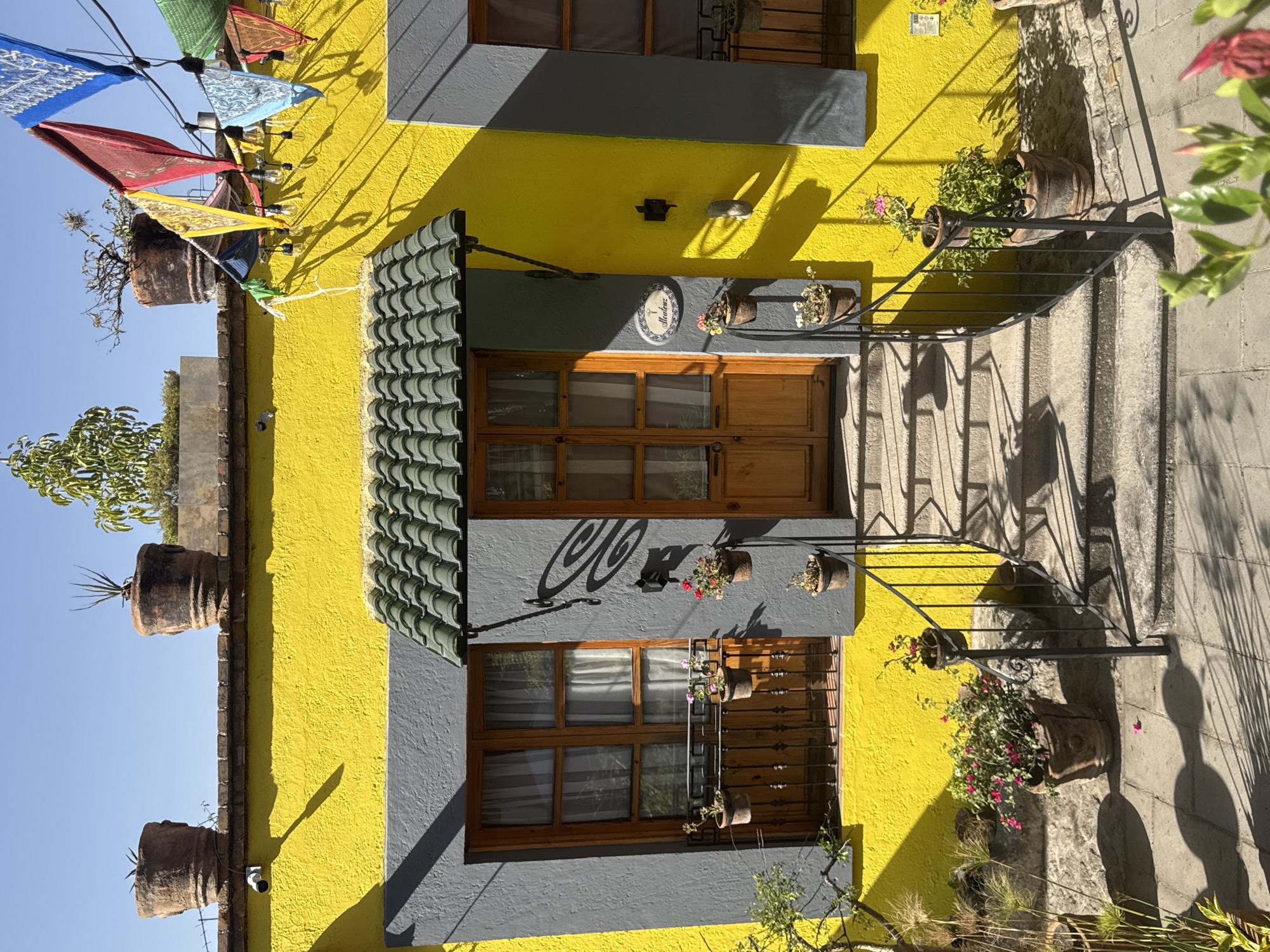 Colonial architecture documented in sunny Puebla, Mexico