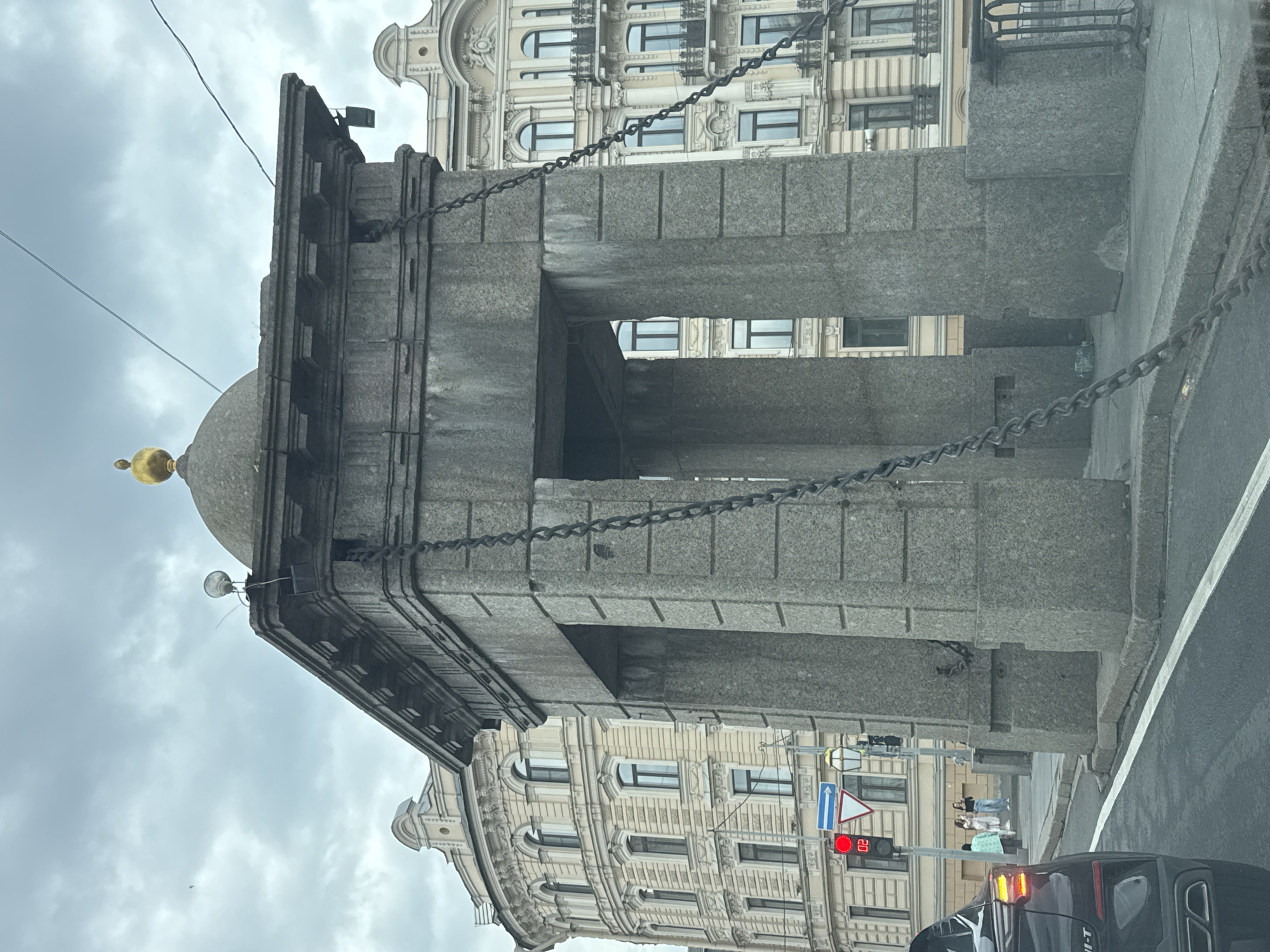 Japanese restaurant visit and sightseeing in Saint Petersburg