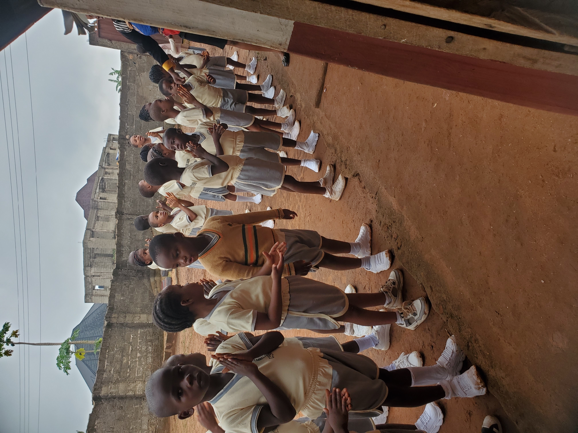 School day activities documented in Ukwu-Abwa, Nigeria