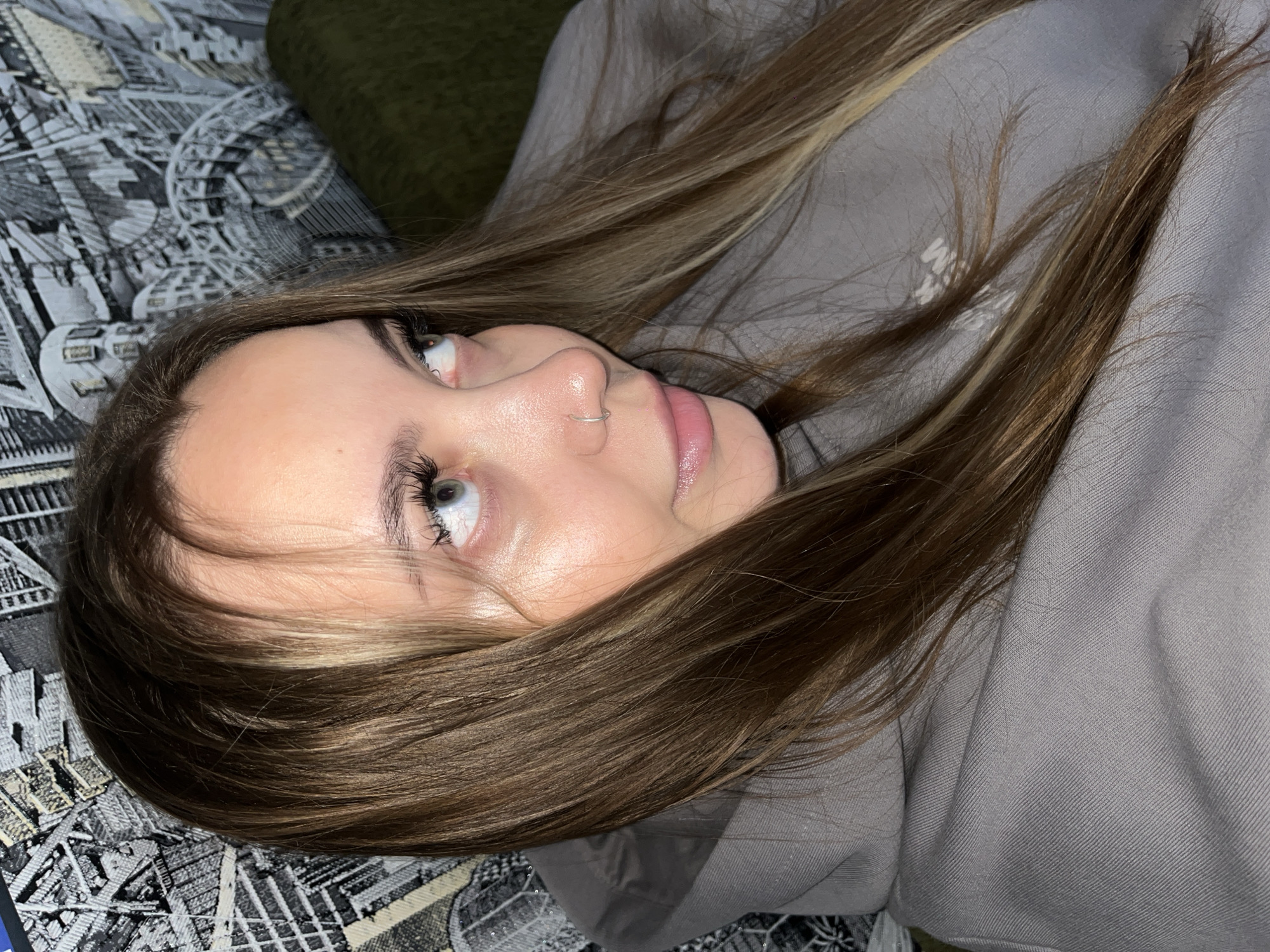 Woman documents afternoon in Novopokrovskaya with pets and spring scenery