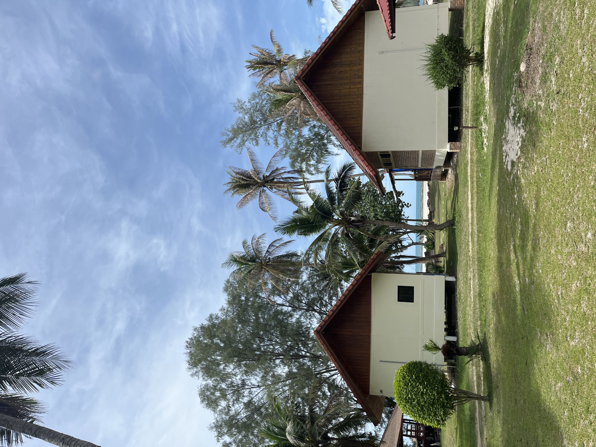 Morning resort scenes captured on Koh Phangan island