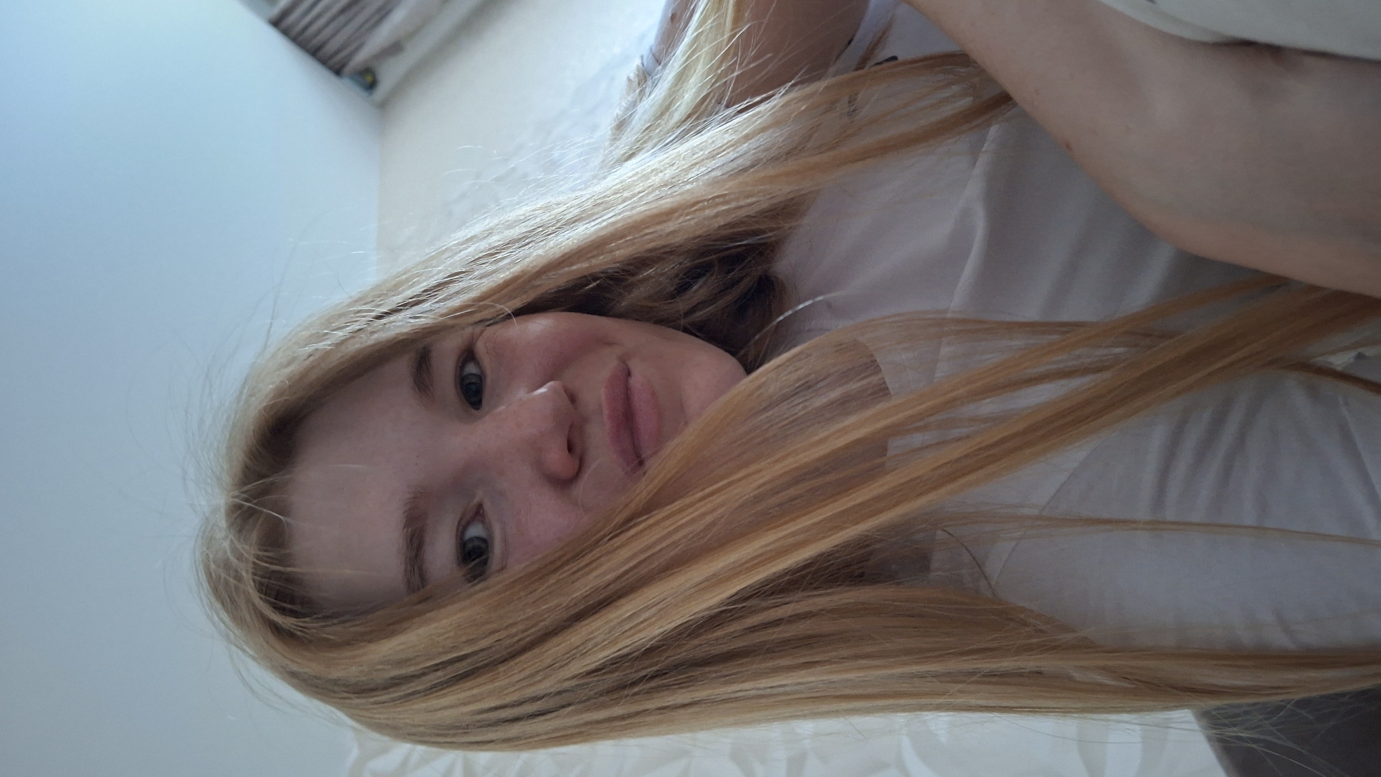 Casual self-portraits from a bedroom in Chaikovsky, Russia