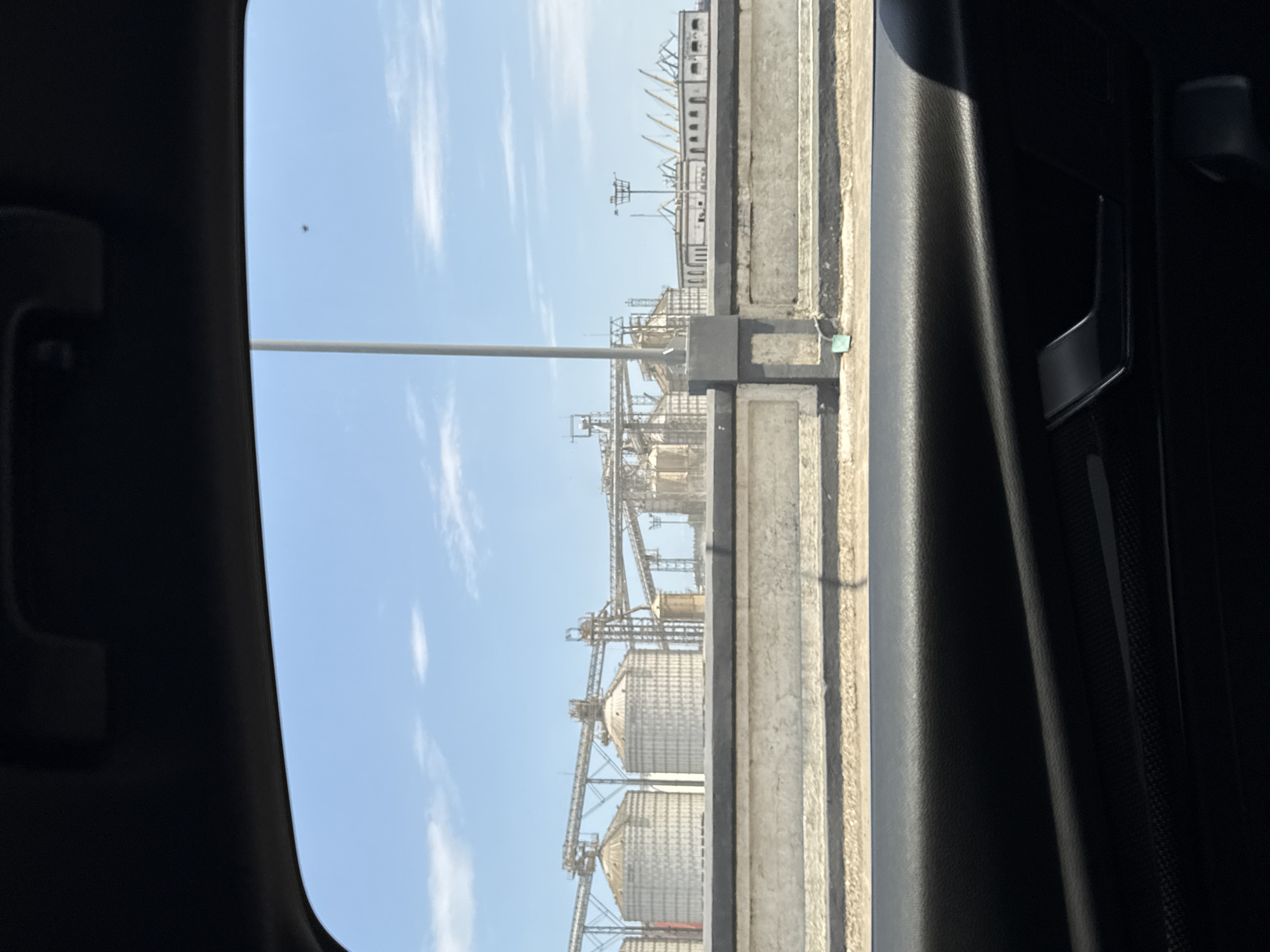 Industrial grain silos documented in Veracruz City
