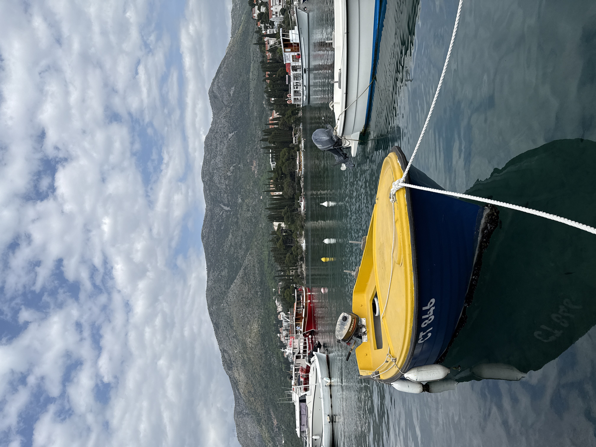 Coastal scenes documented in Croatian harbor town Cavtat