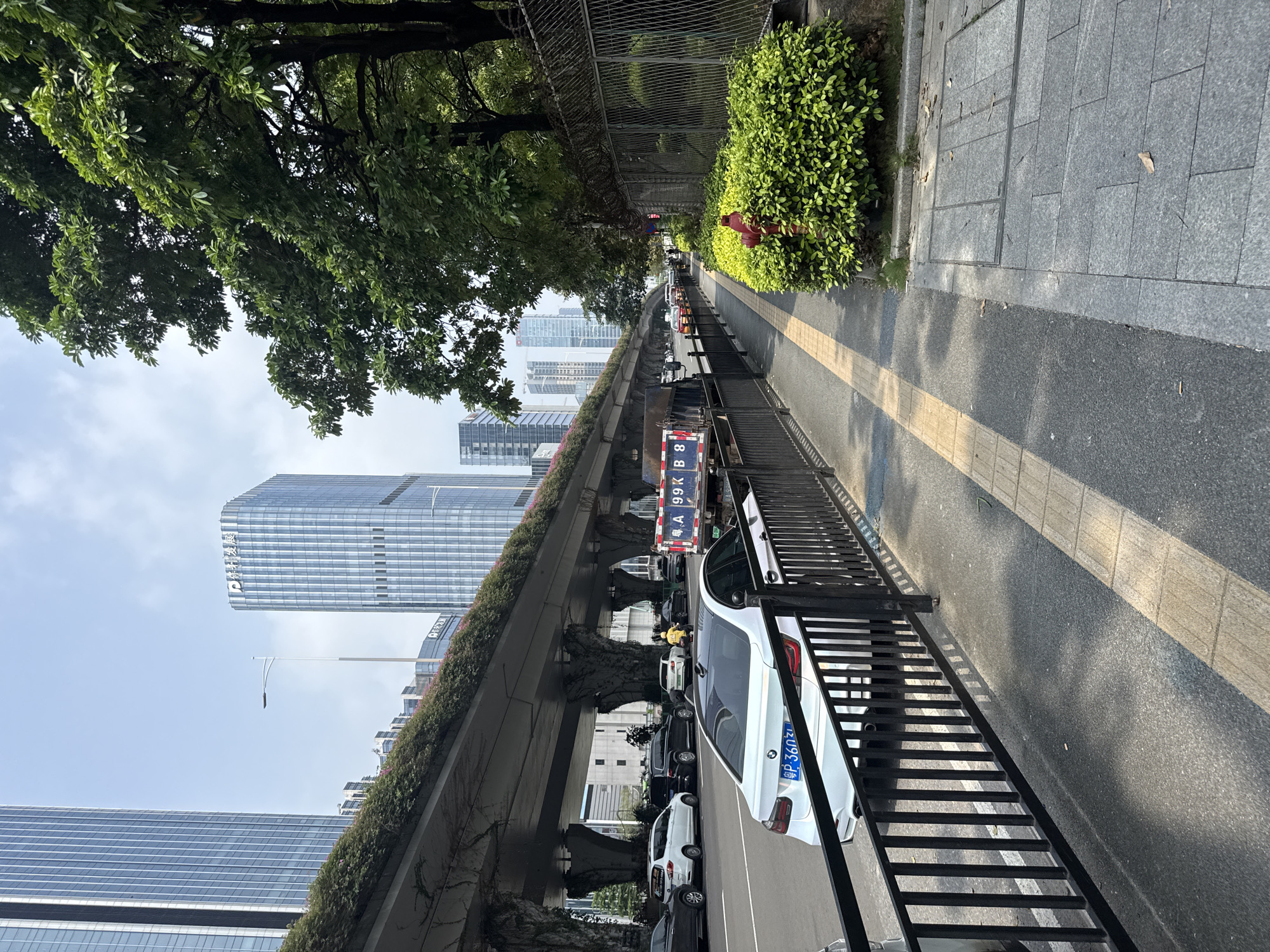 Morning walk through Guangzhou districts captures urban life scenes