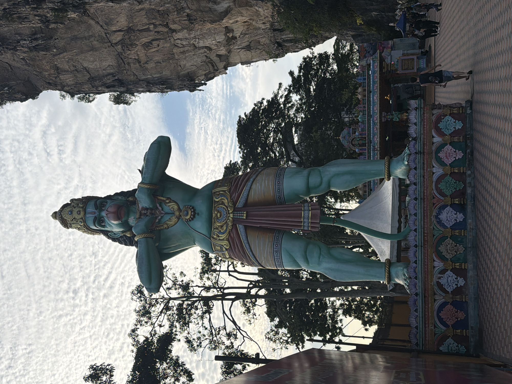 Batu Caves: statues, shrines, and monkeys on a quiet morning