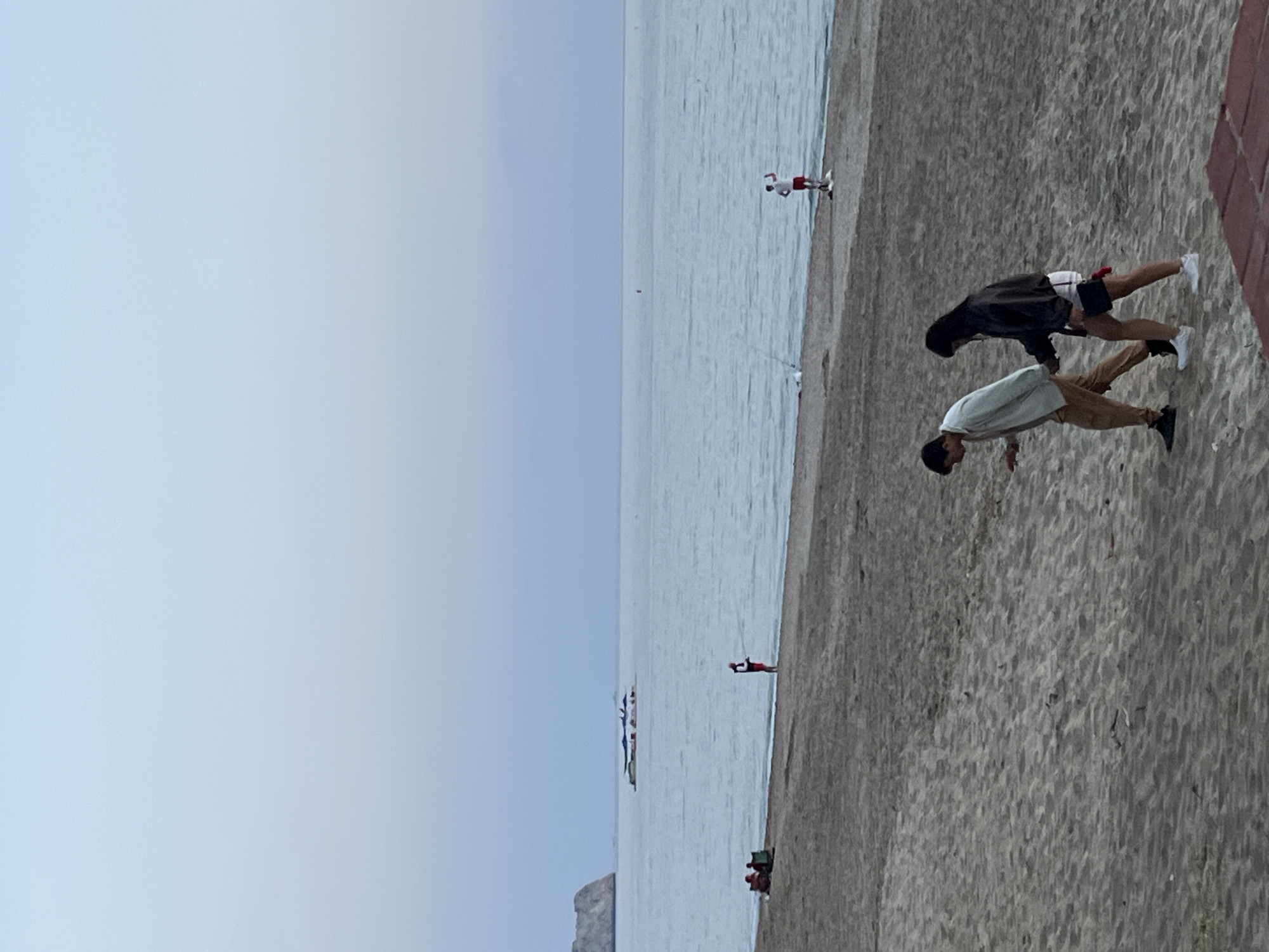 Ordinary beach life documented along Alanya's Mediterranean shore