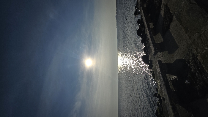 Sunny afternoon scenes captured along Pomorie's Black Sea coast