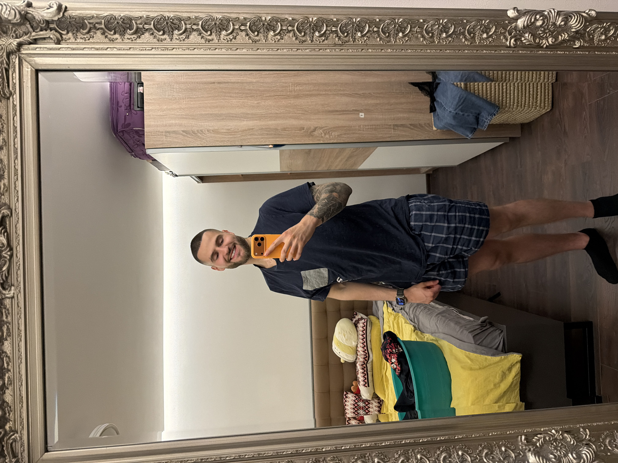Man captured in casual indoor moments in Sofia