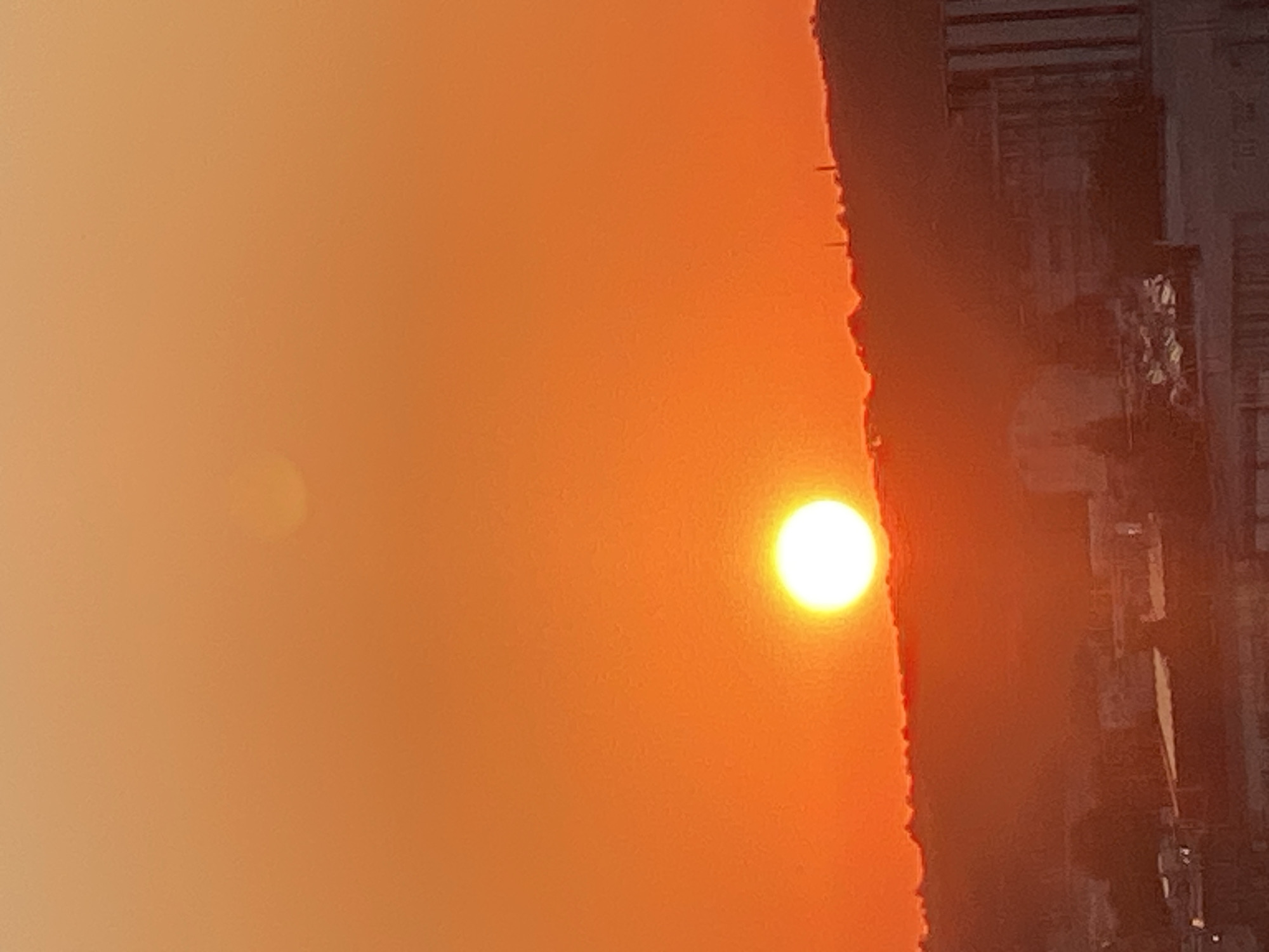 Sunset over Chișinău skyline, golden hour from multiple angles